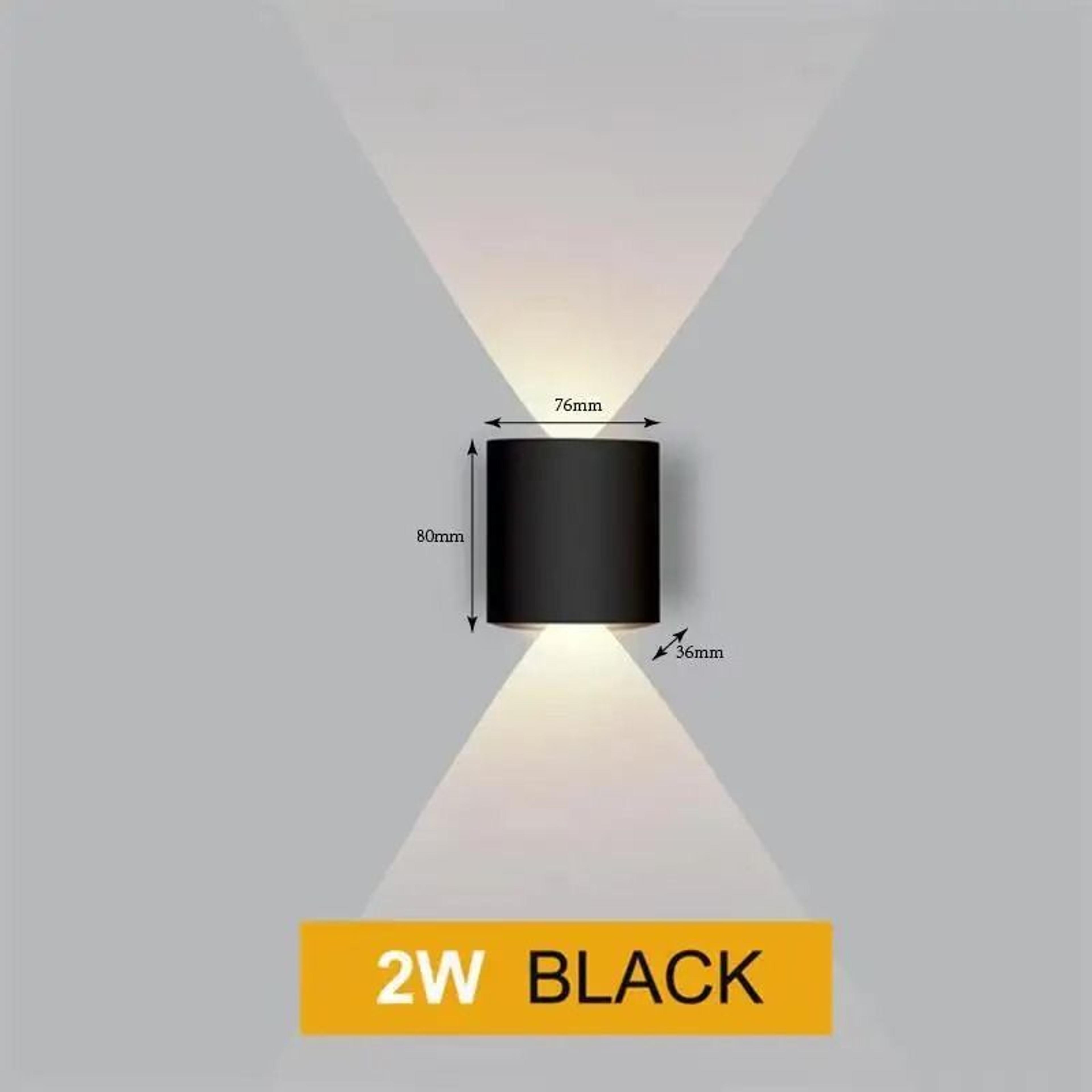 Nordic LED Aluminum Up Down Wall Lamp IP65 Waterproof Outdoor  Indoor Modern Sconce For Stairs Bedr 10