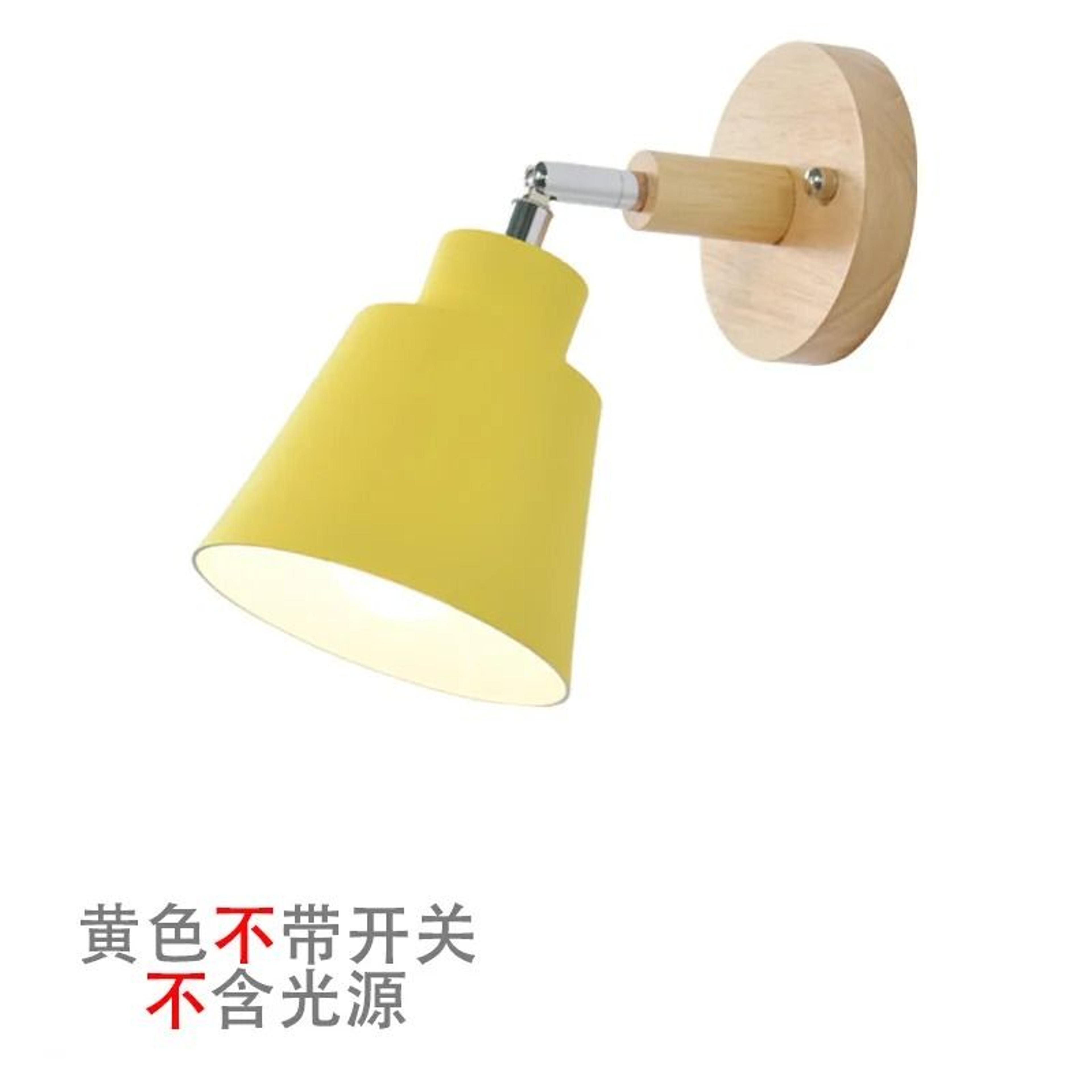 Nordic Wooden Wall Light With Pull Zipper Switch Modern Rotatable Macaron Sconce For Bedside  Bedro 11
