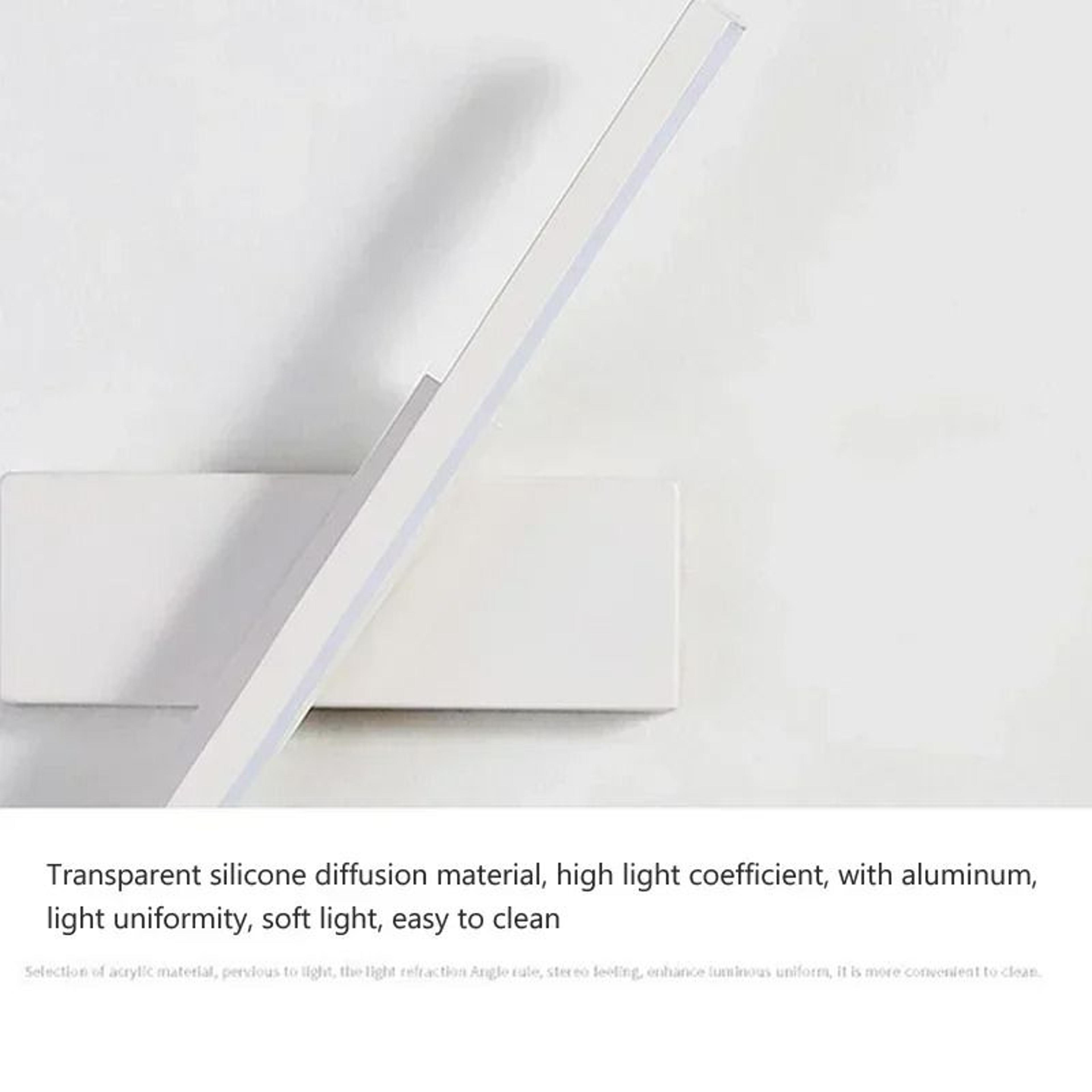Modern Retractable LED Bathroom Mirror Light Extendable Vanity Wall Sconce In Black  White 5