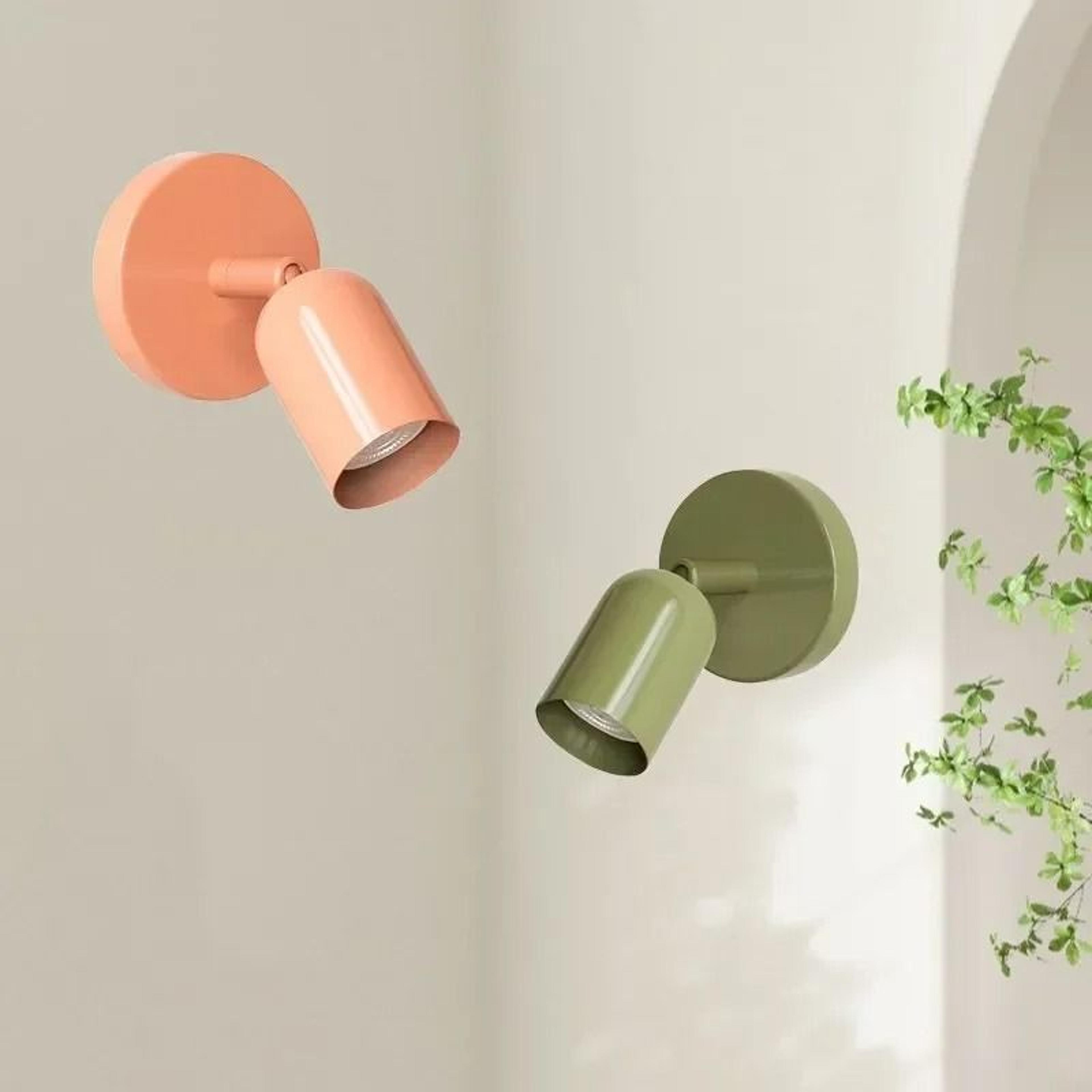 Nordic Minimalist Macaron E27 LED Wall Lamp Single Head Decorative Sconce For Bedroom Dining Room   0