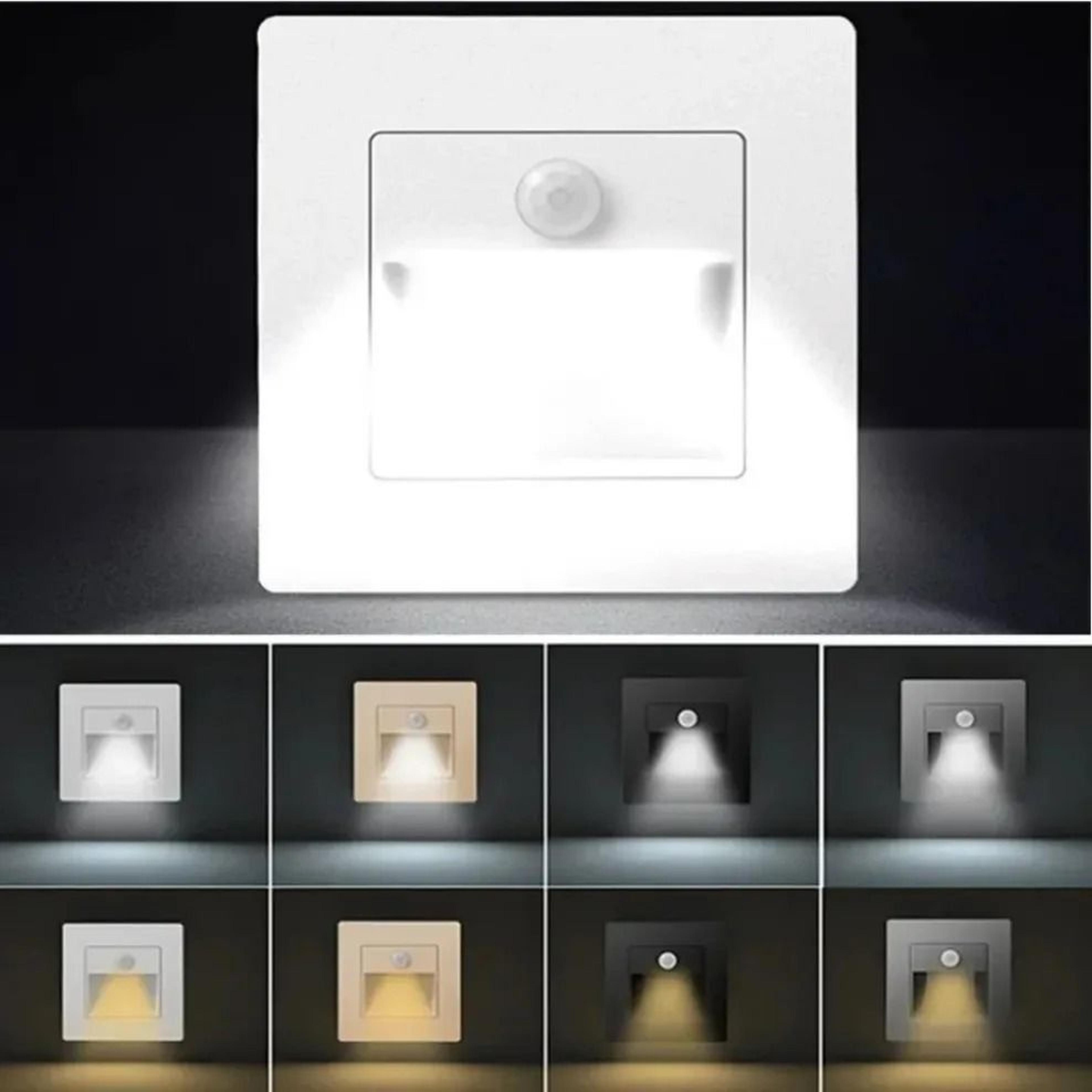 Recessed PIR Motion Sensor LED Stair Light Infrared Human Induction Step Lamp For Staircase Ladder  4