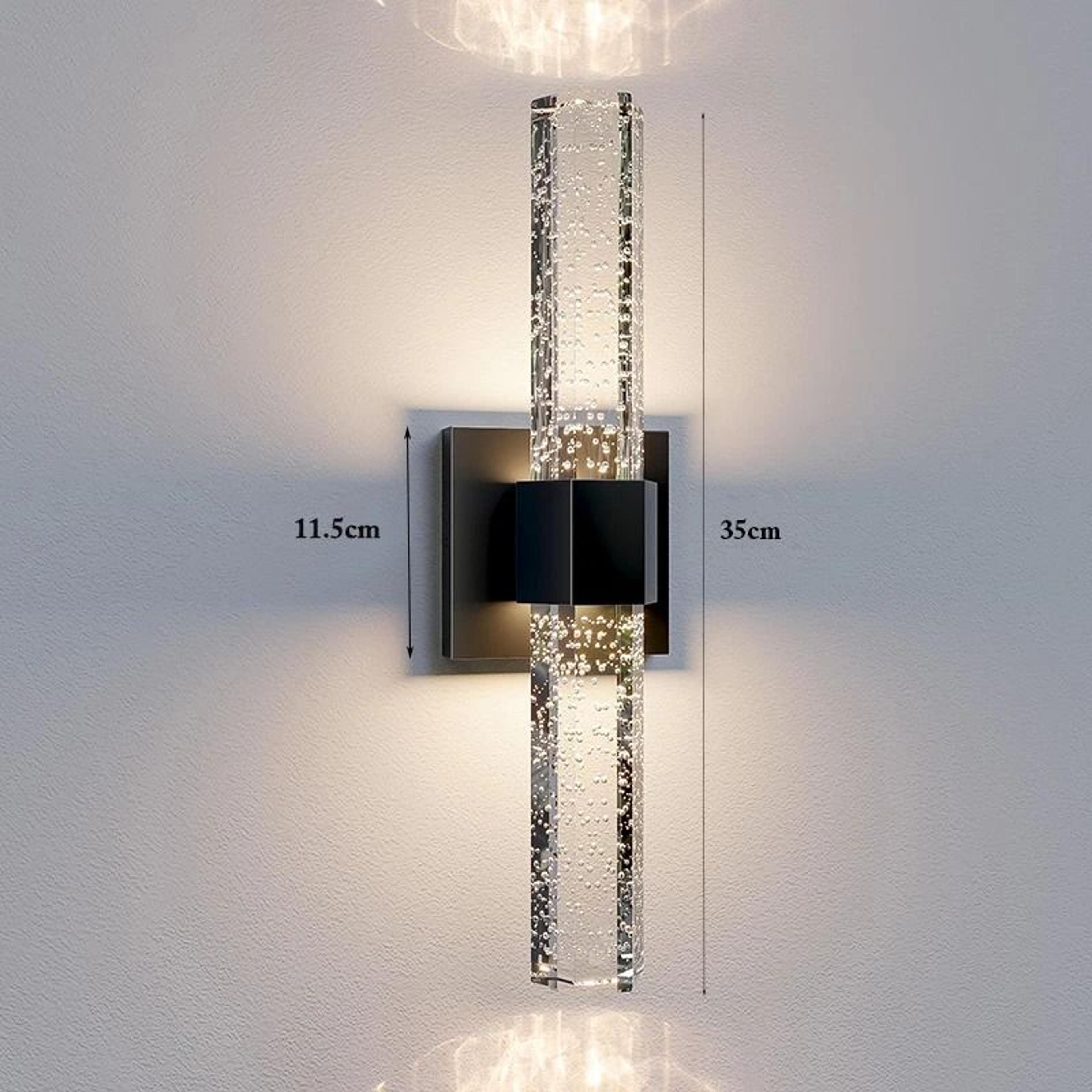 Modern Bubble Crystal LED Wall Lamp Mirror Sconce 10