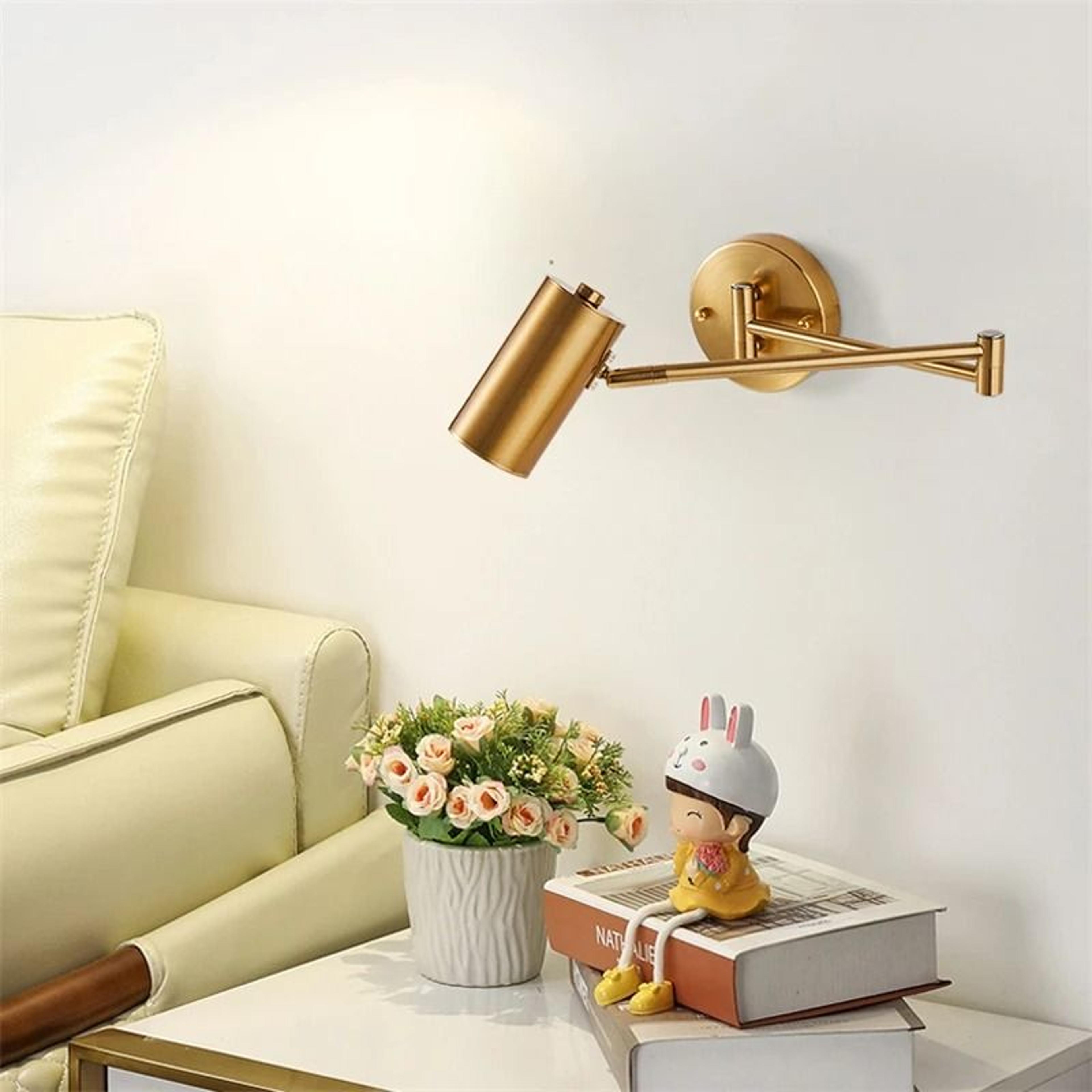 Nordic Foldable Adjustable LED Wall Lamp Bedside Sconce 1