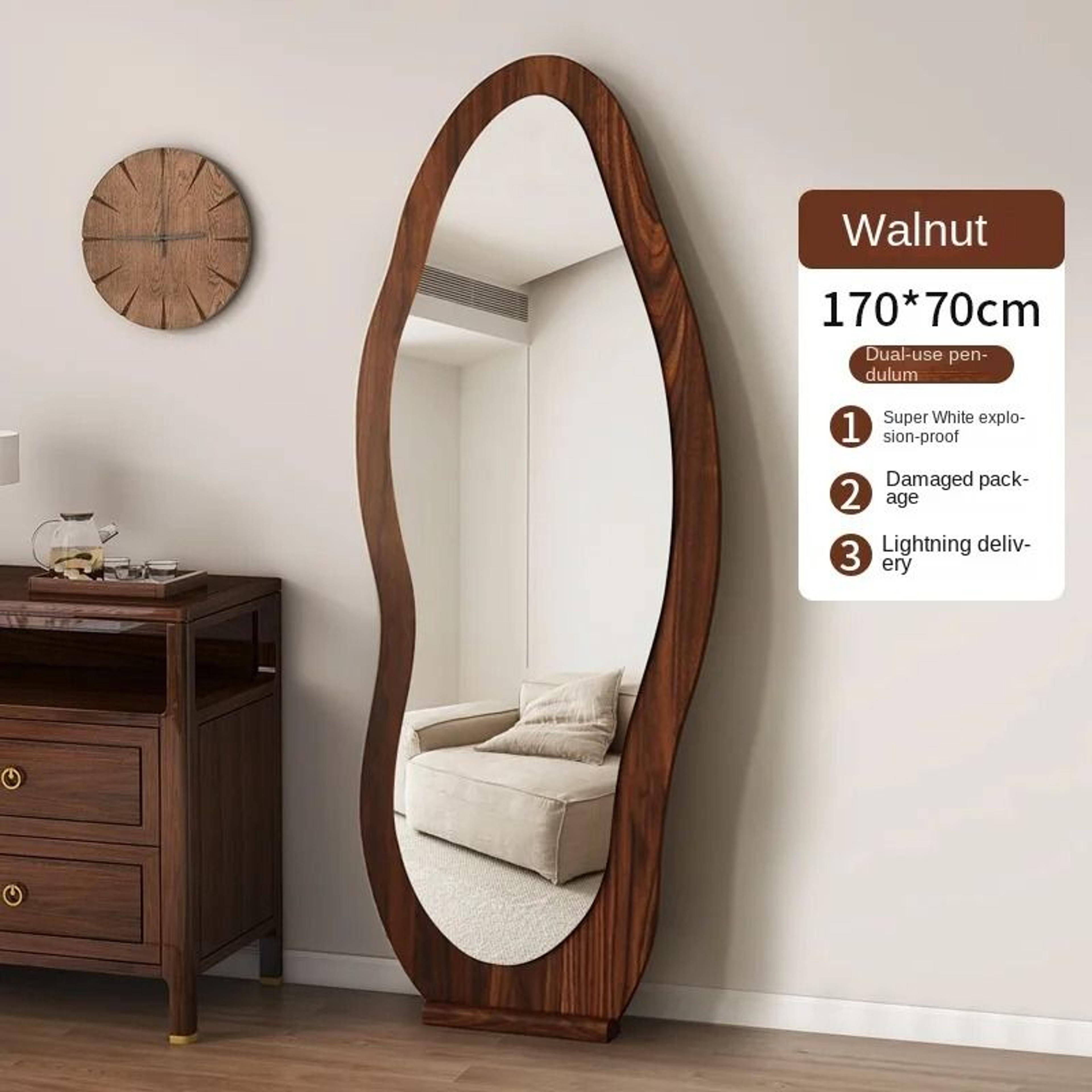 Full Body SpecialShaped Floor  Wall Mounted Dressing Mirror 10