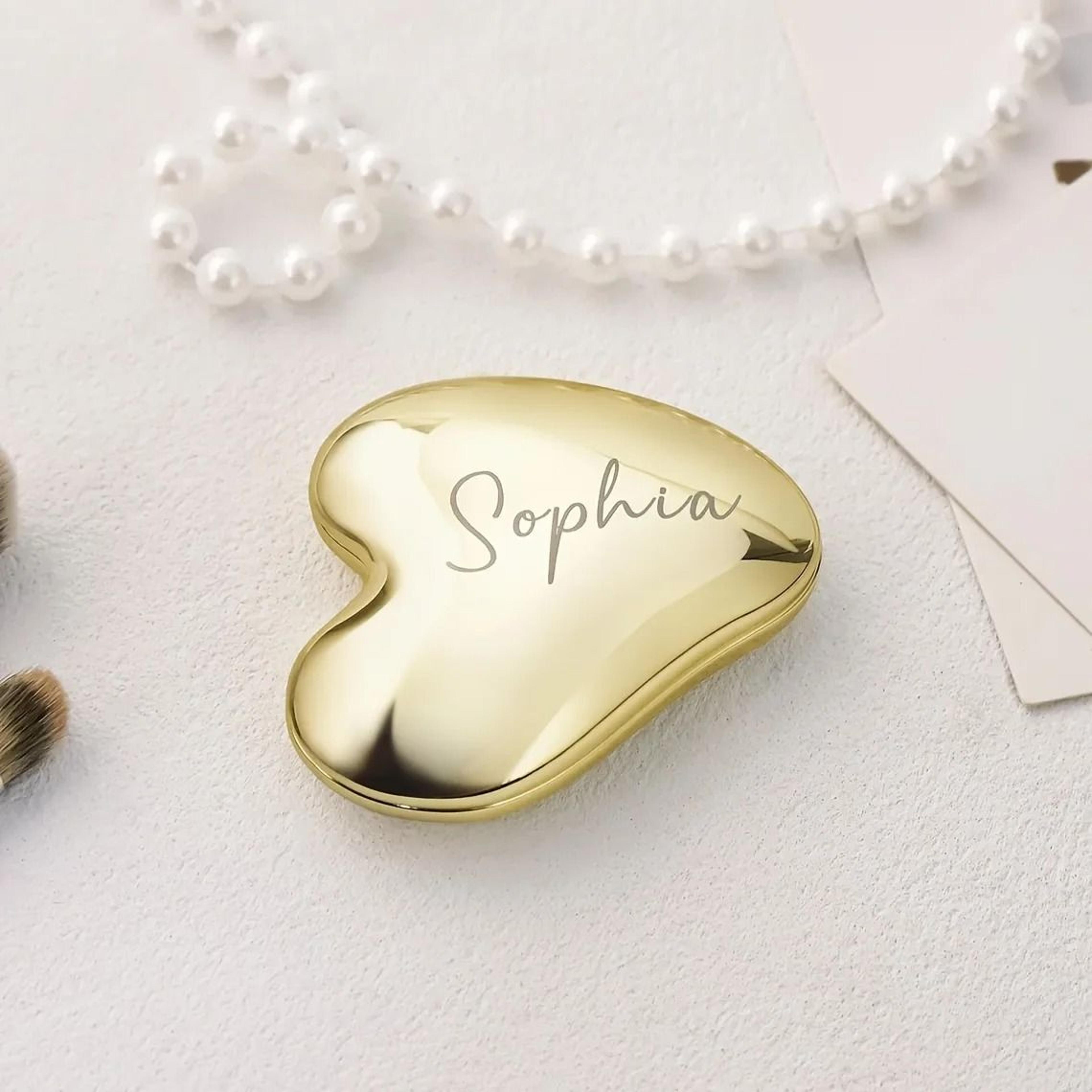 Custom Name Personalized Engravable Compact Pocket Travel Mirror 7