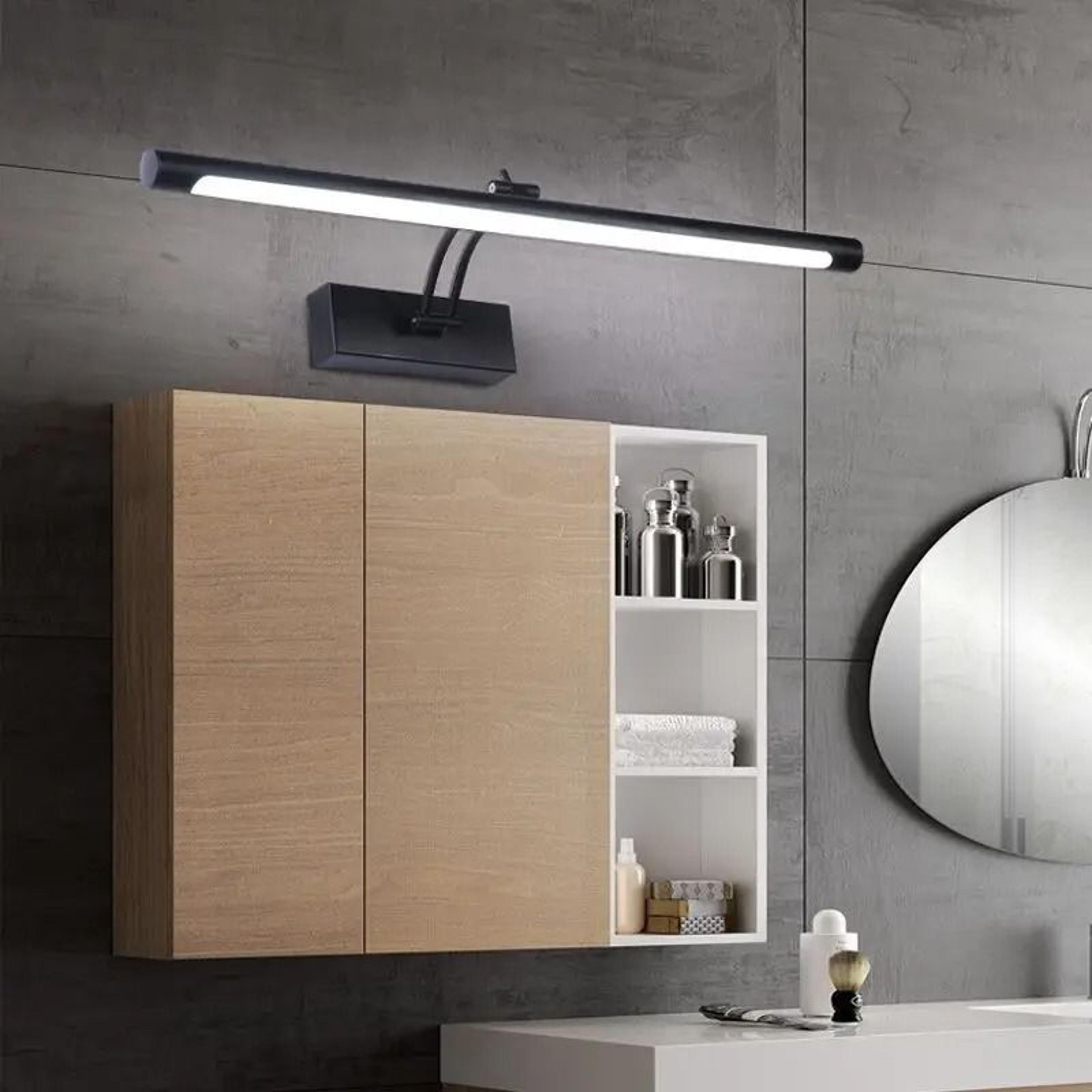 Simulated Daylight LED Bathroom  Gallery Linear Mirror Wall Light 3