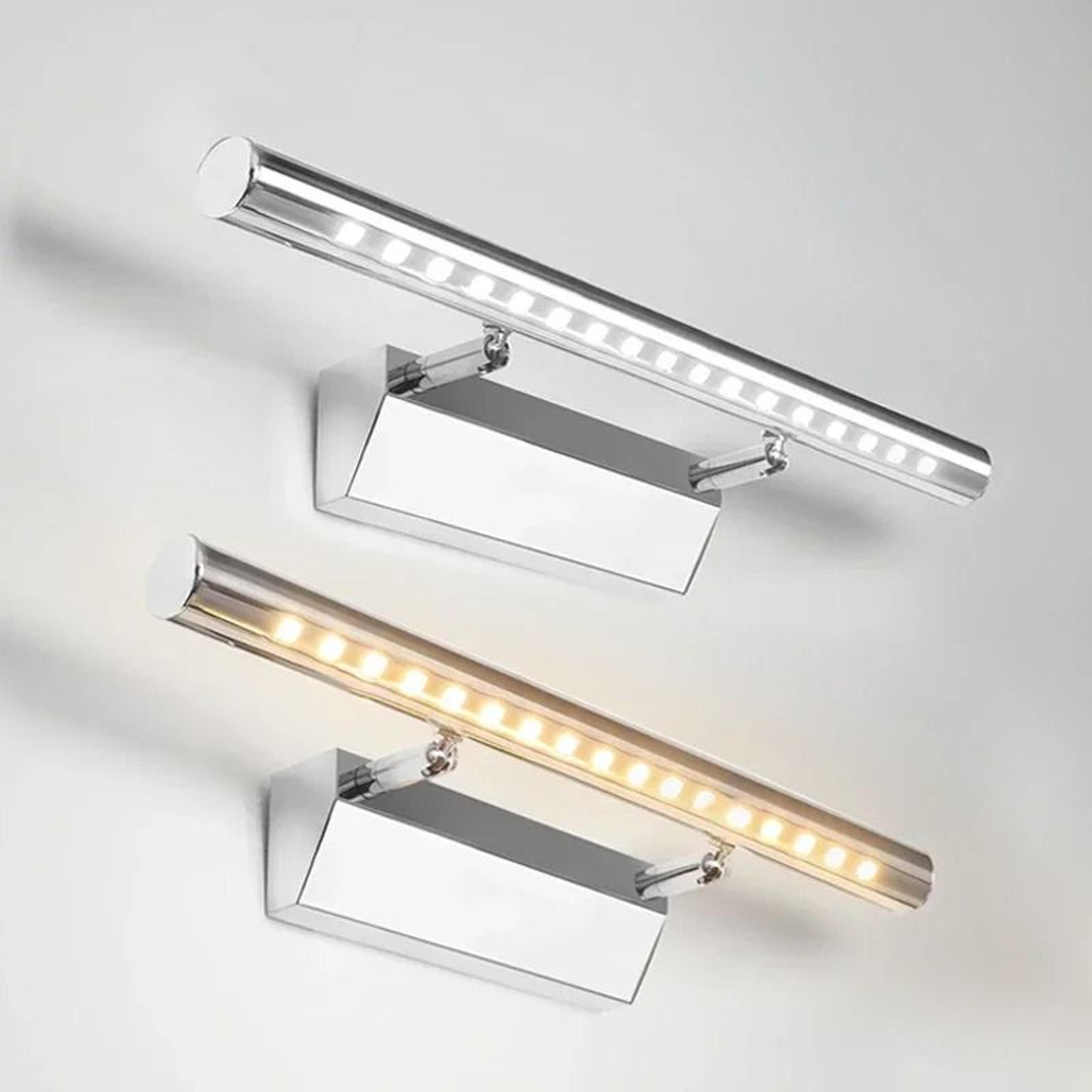 25CM Stainless Steel LED Bathroom Mirror Wall Light  Luxury Sconce 2