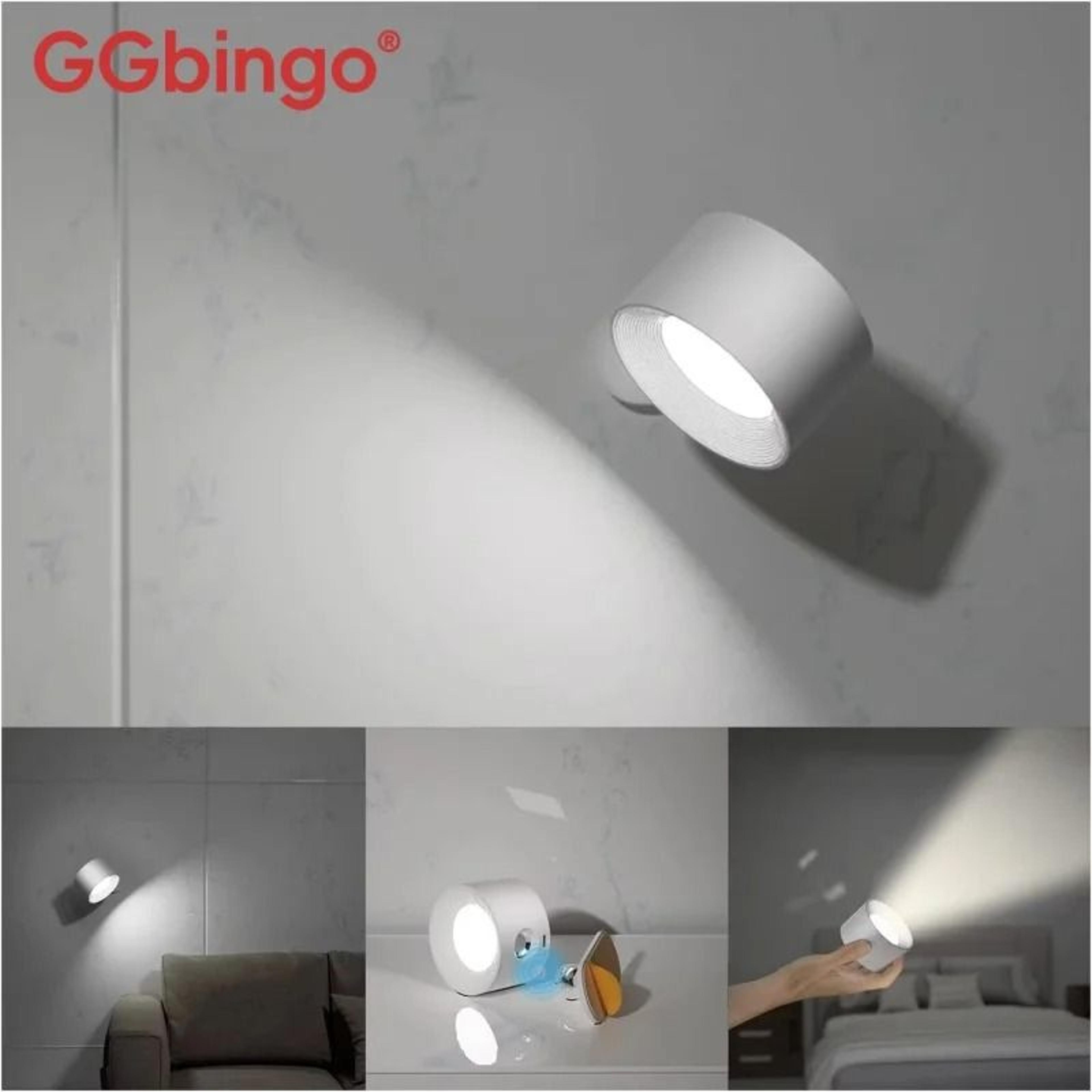 Wireless Round LED Picture Wall Light With Remote Control  RGB Color Changing 4