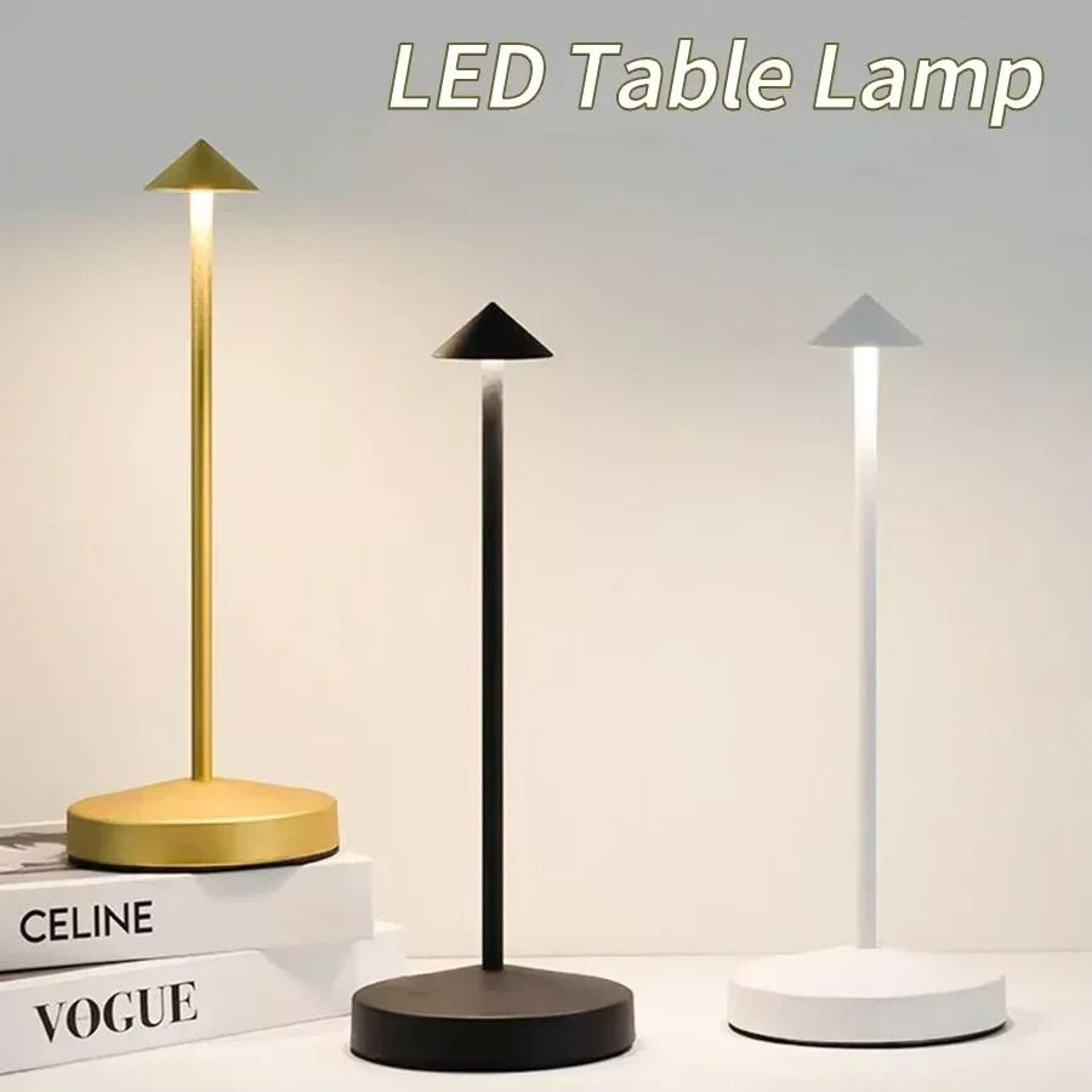 Modern Cordless LED Pina Table Lamp Rechargeable Touch Control Desk Light 1