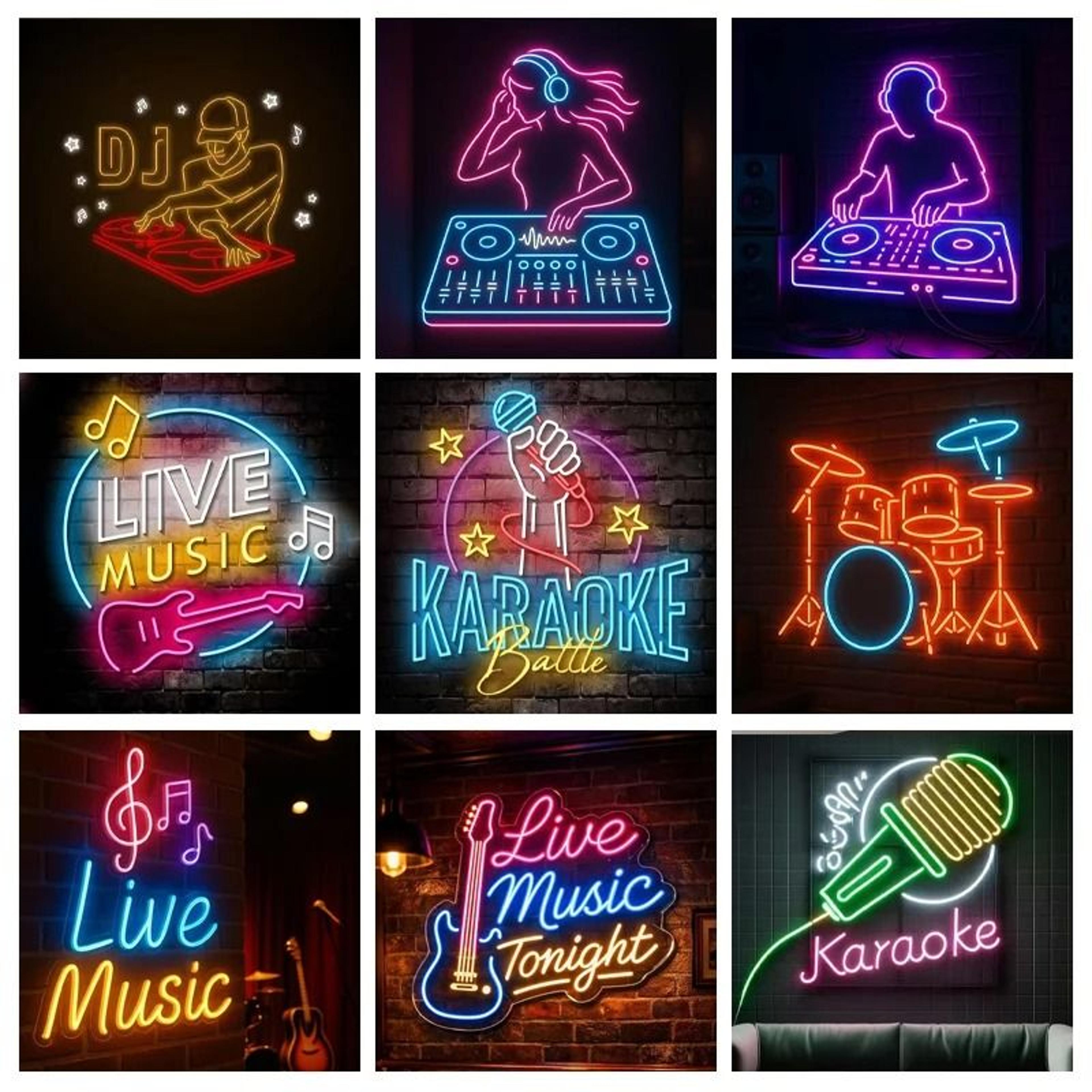Customized Personalized LED Neon Sign Name Logo  Event Wall Decor 1
