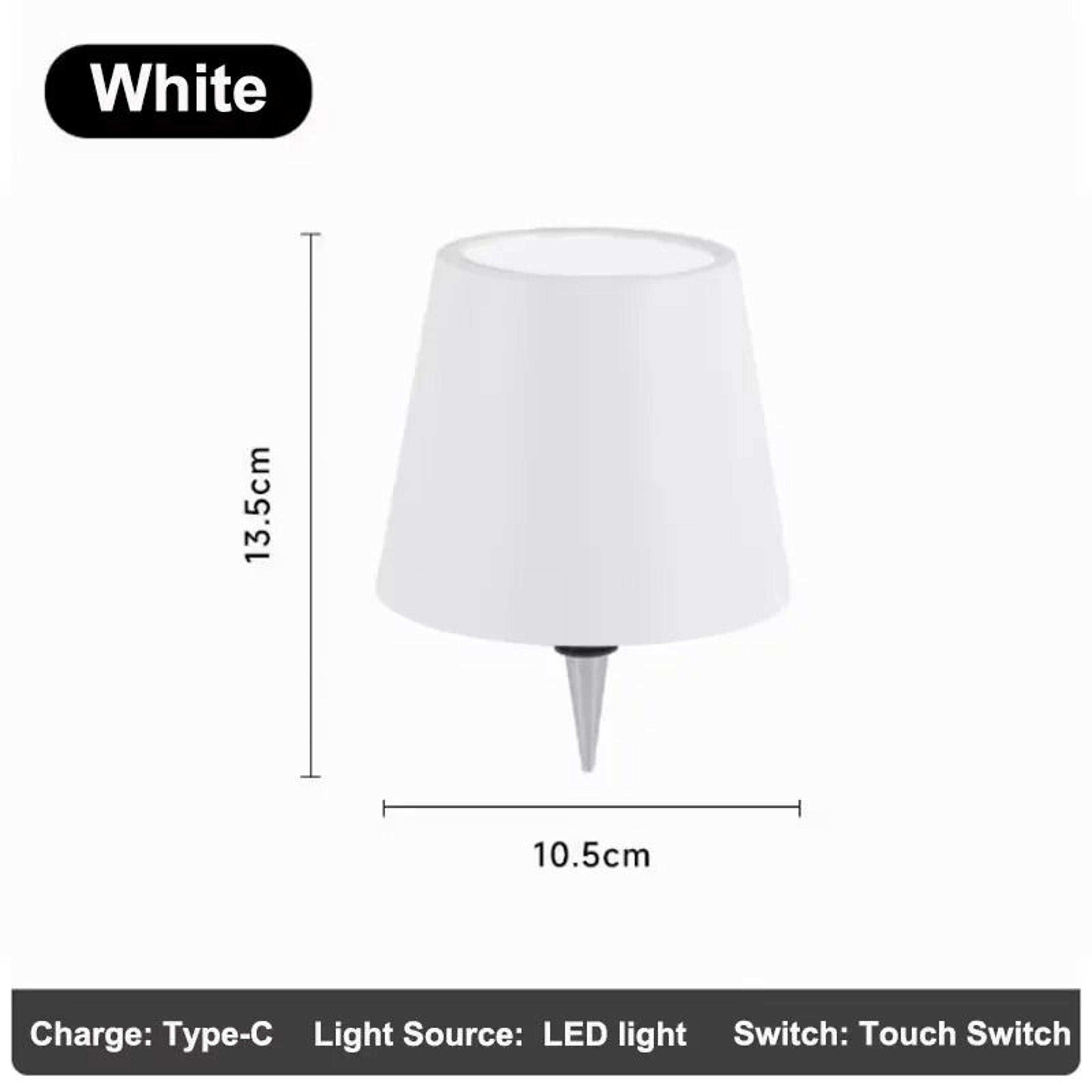 Wireless LED Wine Bottle Topper Table Lamp TouchDimmable Rechargeable Light 8