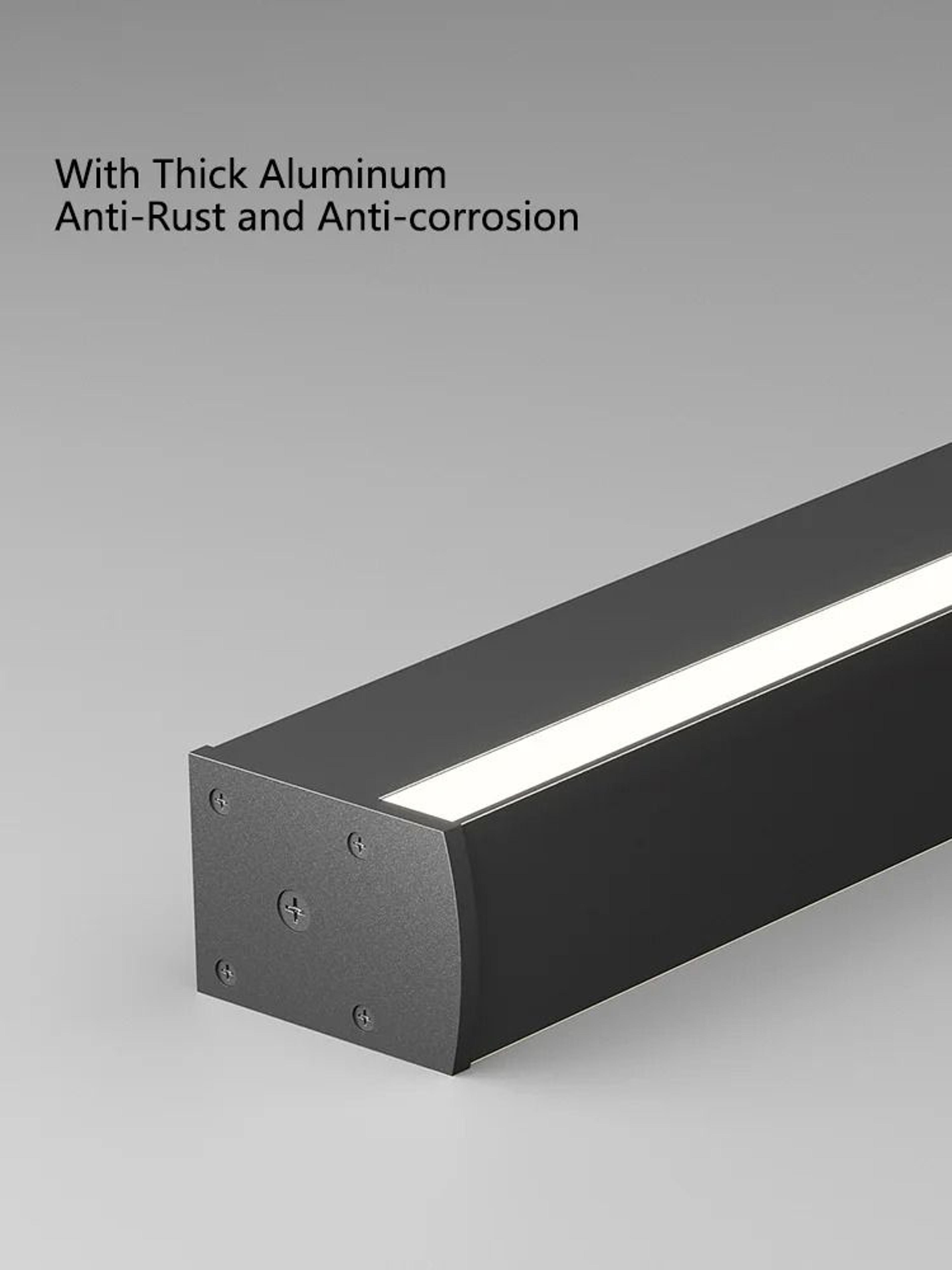 Minimalist Modern Linear LED Wall Sconce Lamp Long Background  Bedside Light 3