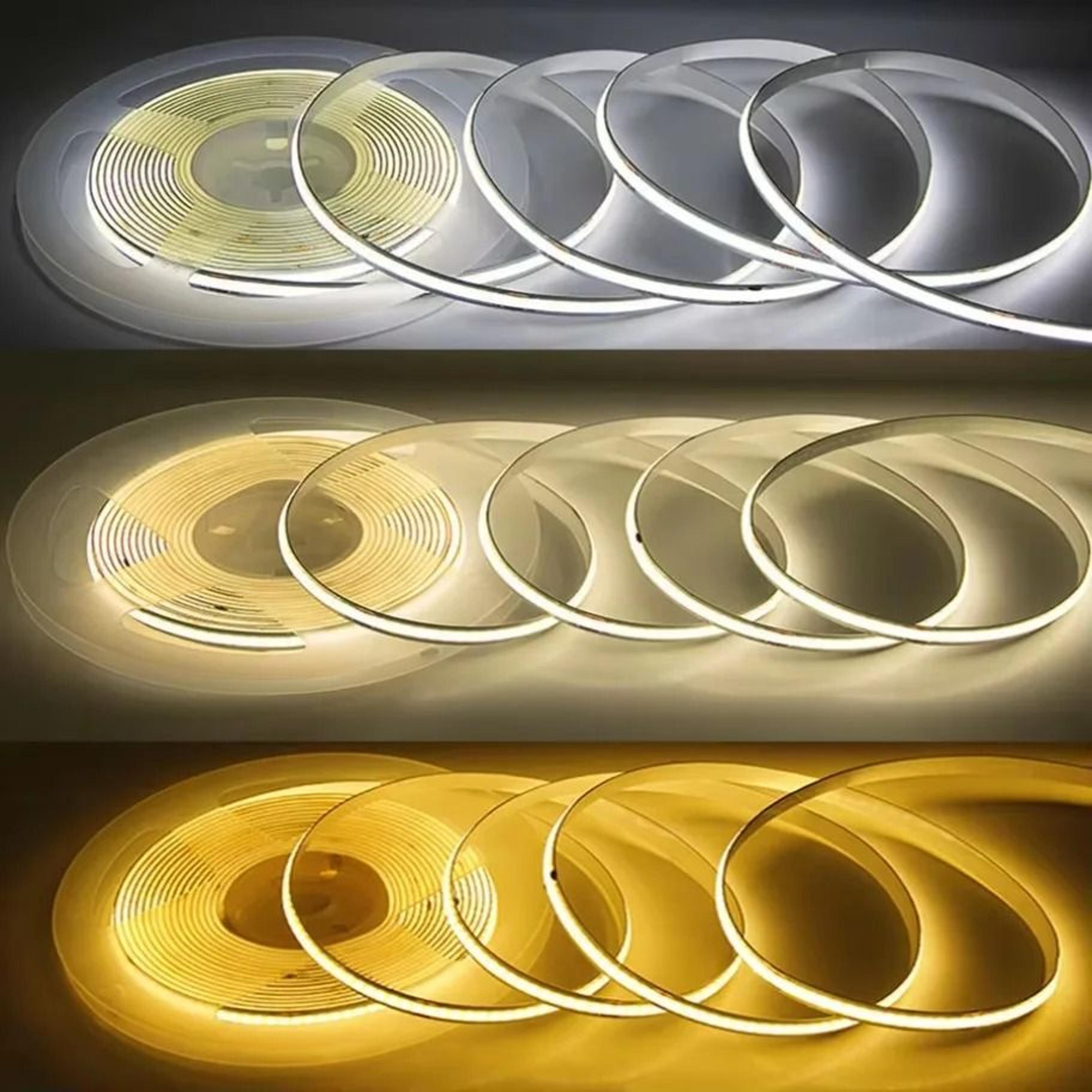 HighDensity 5V USB COB LED Light Strip 320 LEDsm Flexible Ribbon Rope 2