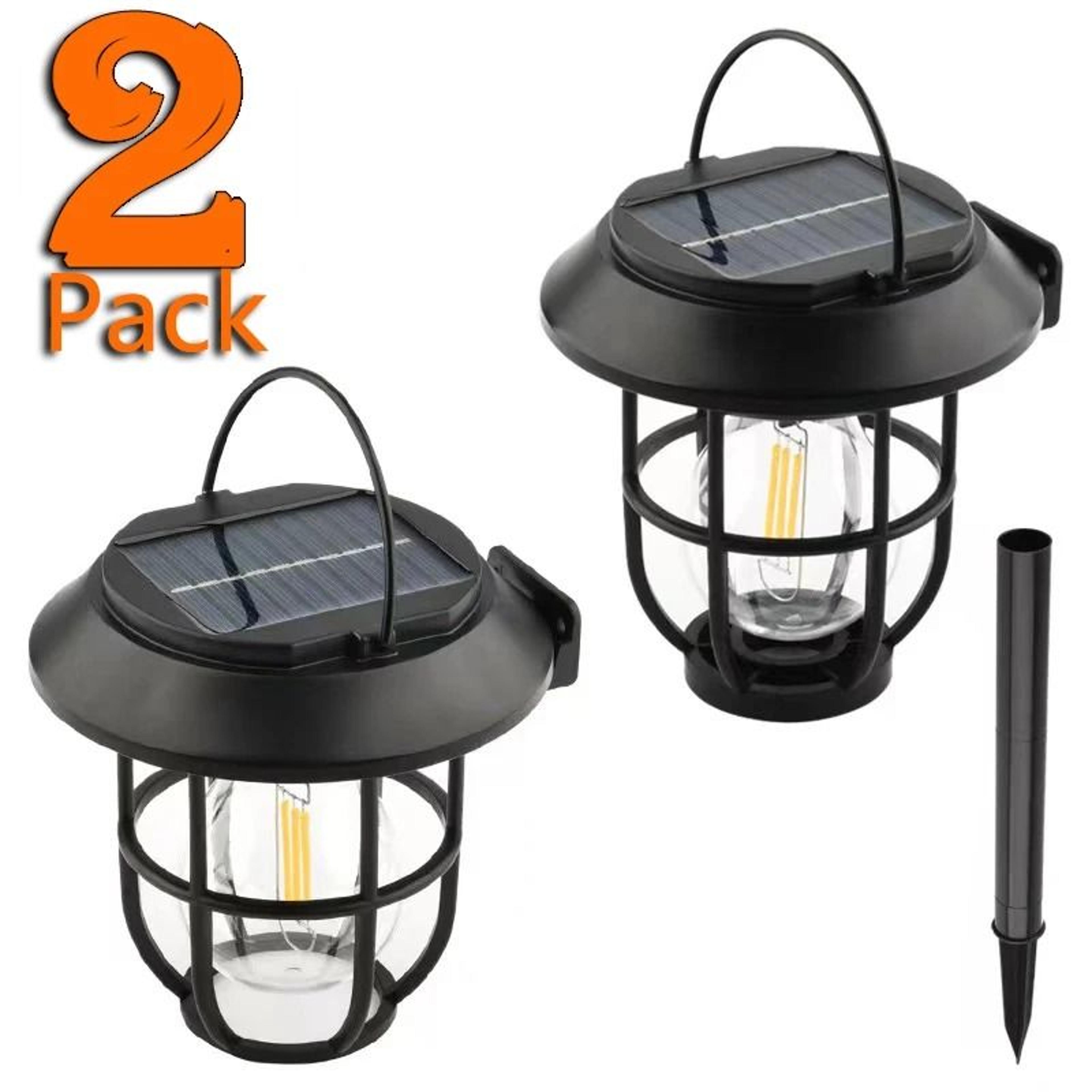 3-in-1 outdoor solar tungsten wall, lawn & floor lamp (led motion sensor garden light)