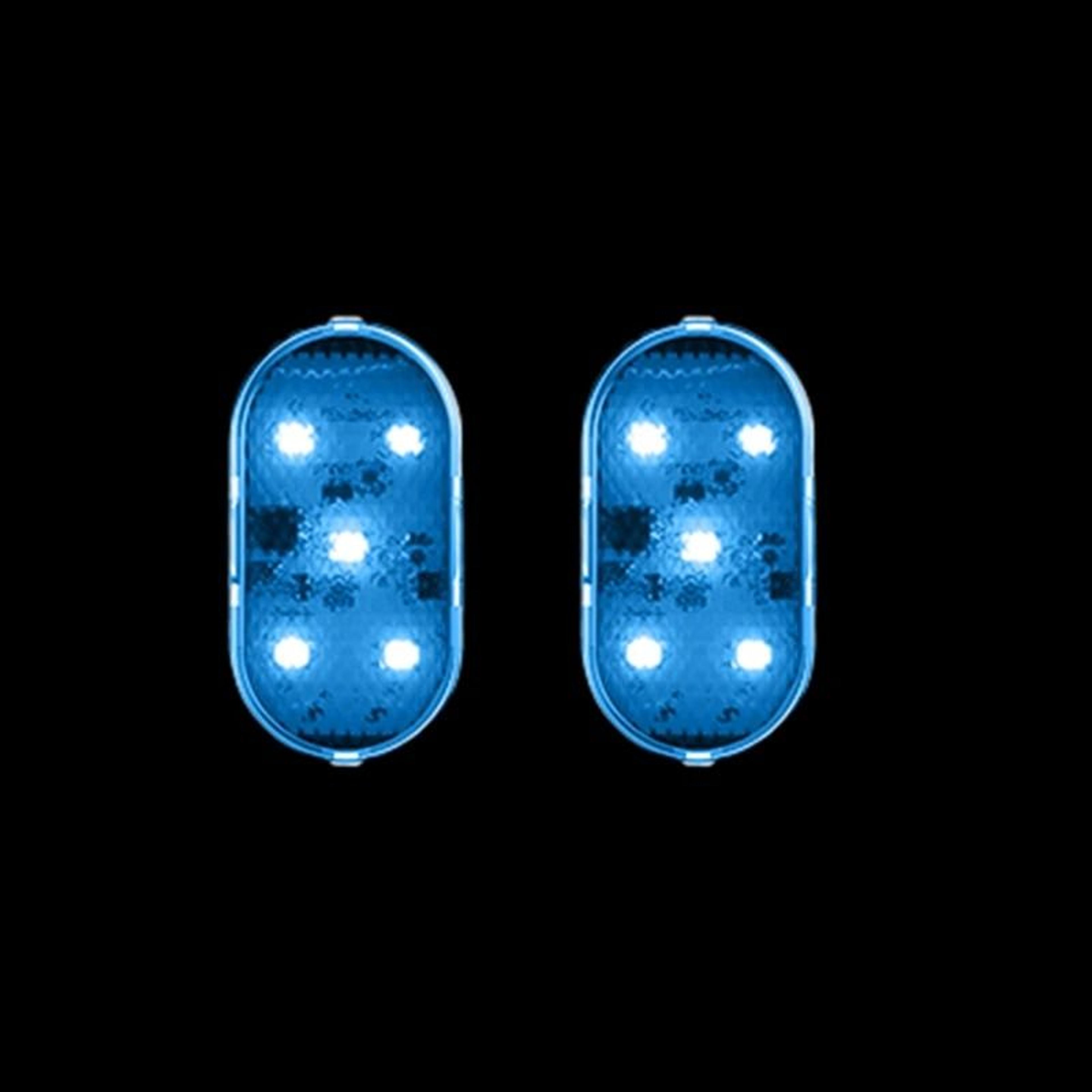 Wireless Magnetic LED Car Door Light Set USB Rechargeable Interior Welcome  Warning Lamp 6