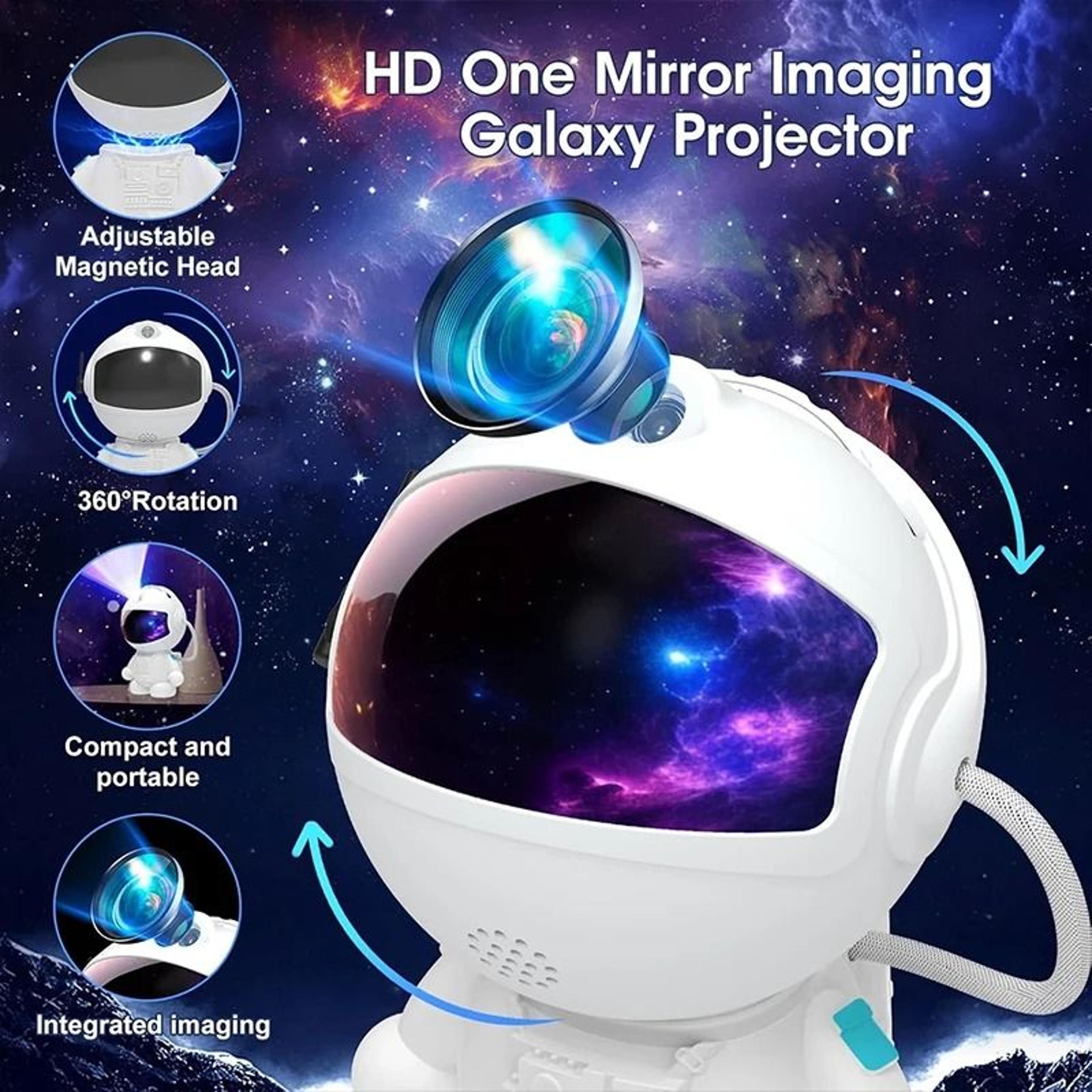 Astronaut Planetarium Galaxy Projector 12 Image Discs HD Ceiling Space Light 2