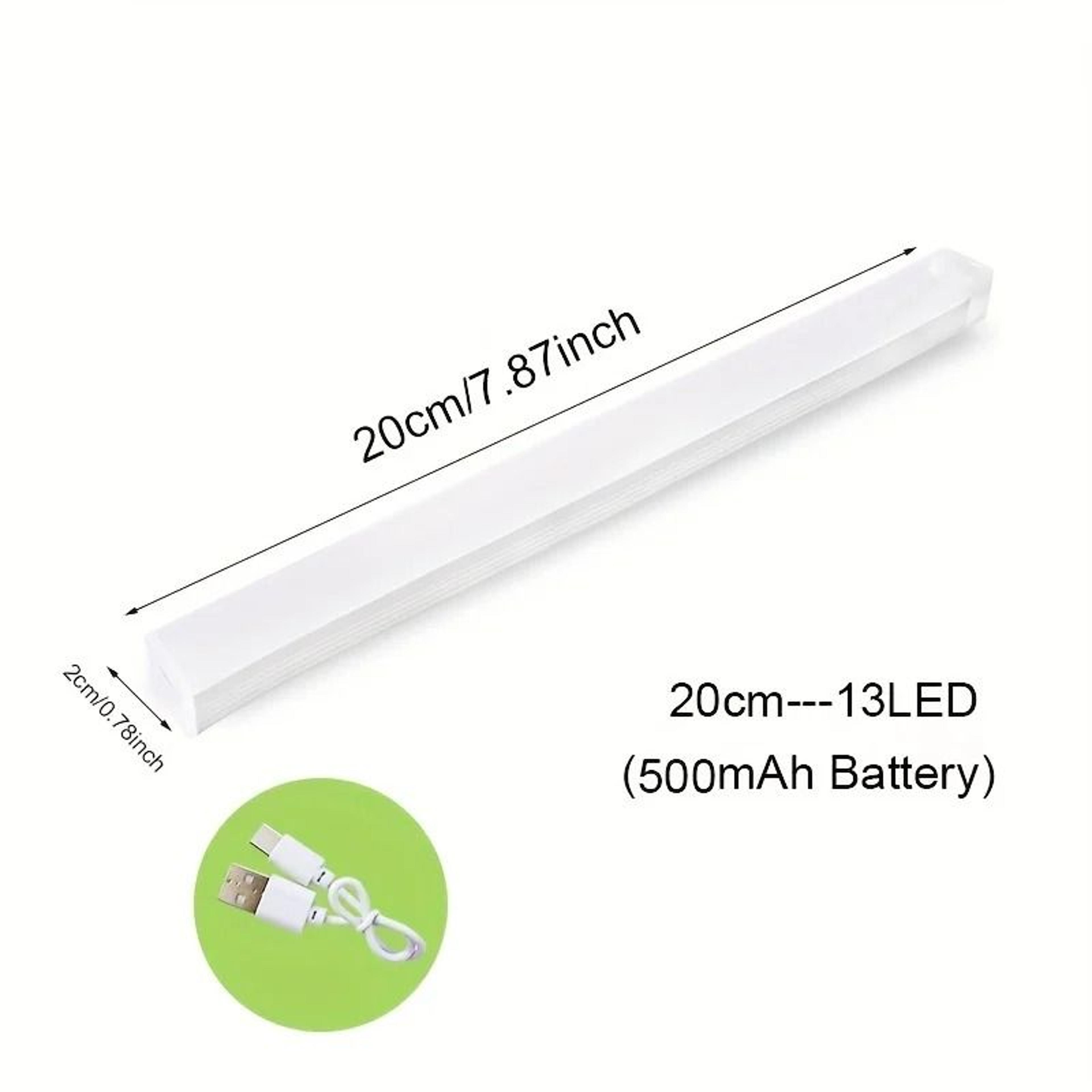 Wireless LED Motion Sensor Night Light USB Rechargeable Kitchen Cabinet  Staircase Lamp 8
