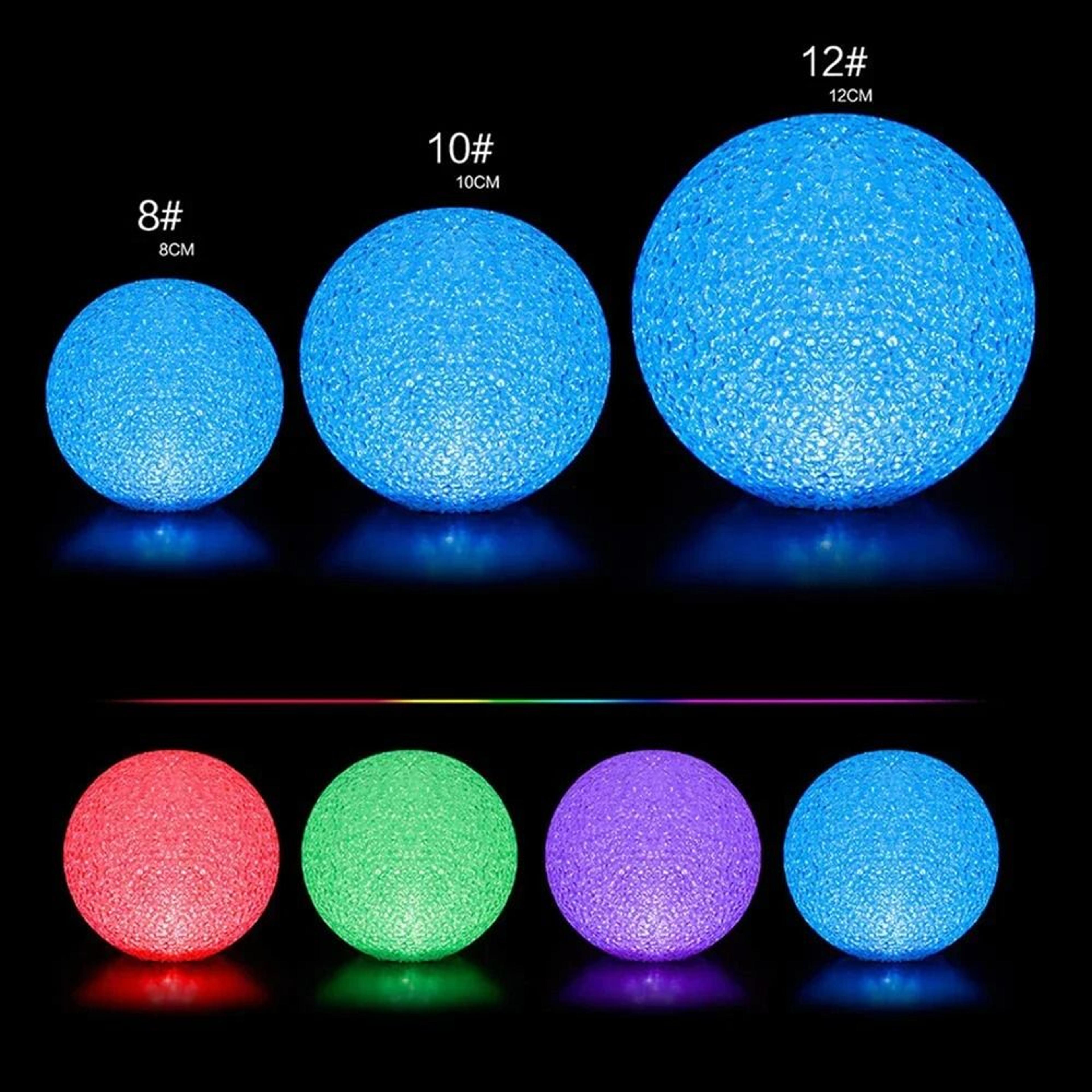 LED Round Handheld Sphere Night Light Portable Luminous Prop For Dance Performance  Party Decor 4