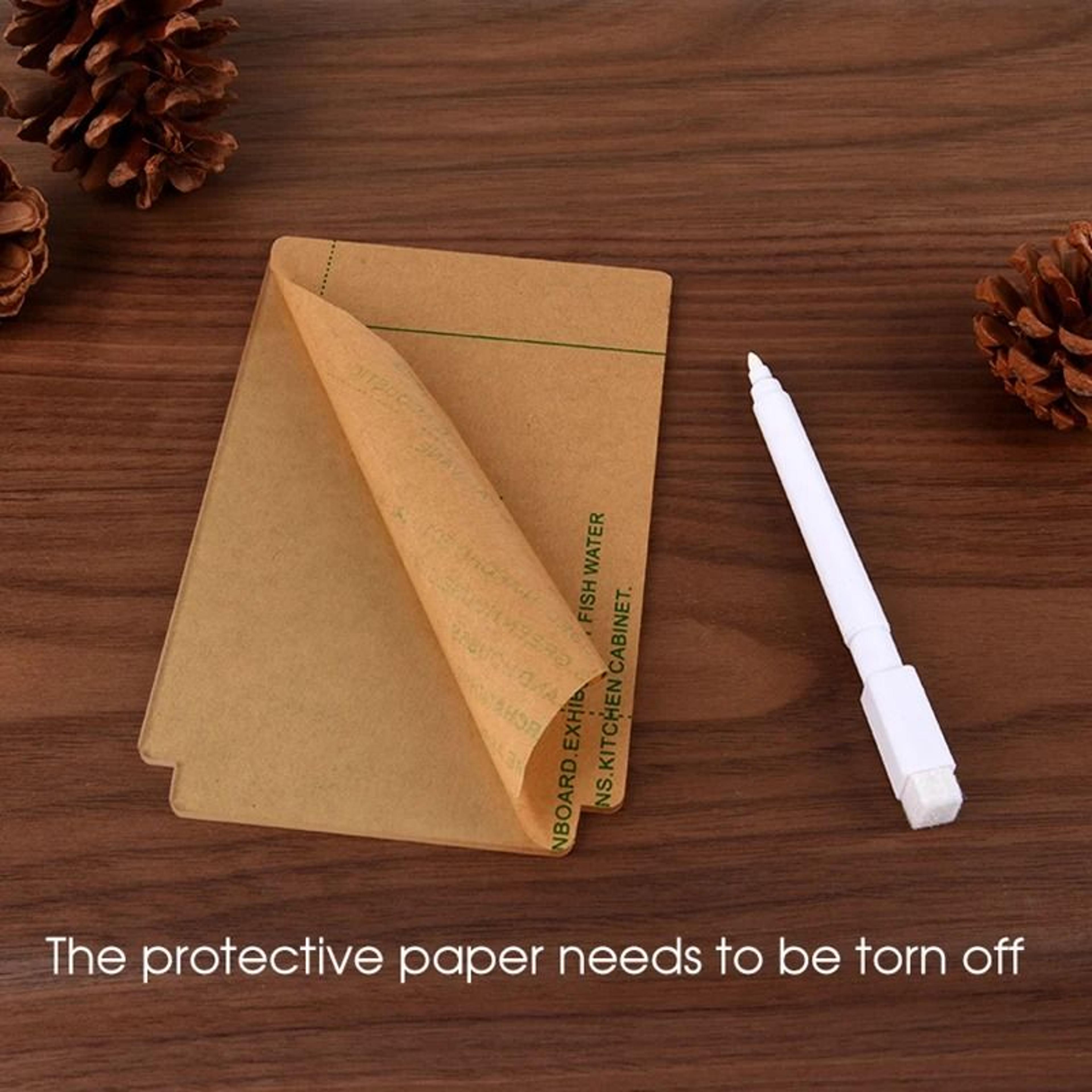 Creative USB Transparent Luminous Acrylic Note Lamp Desktop Message Board With Pen  Warm Glow Base 3