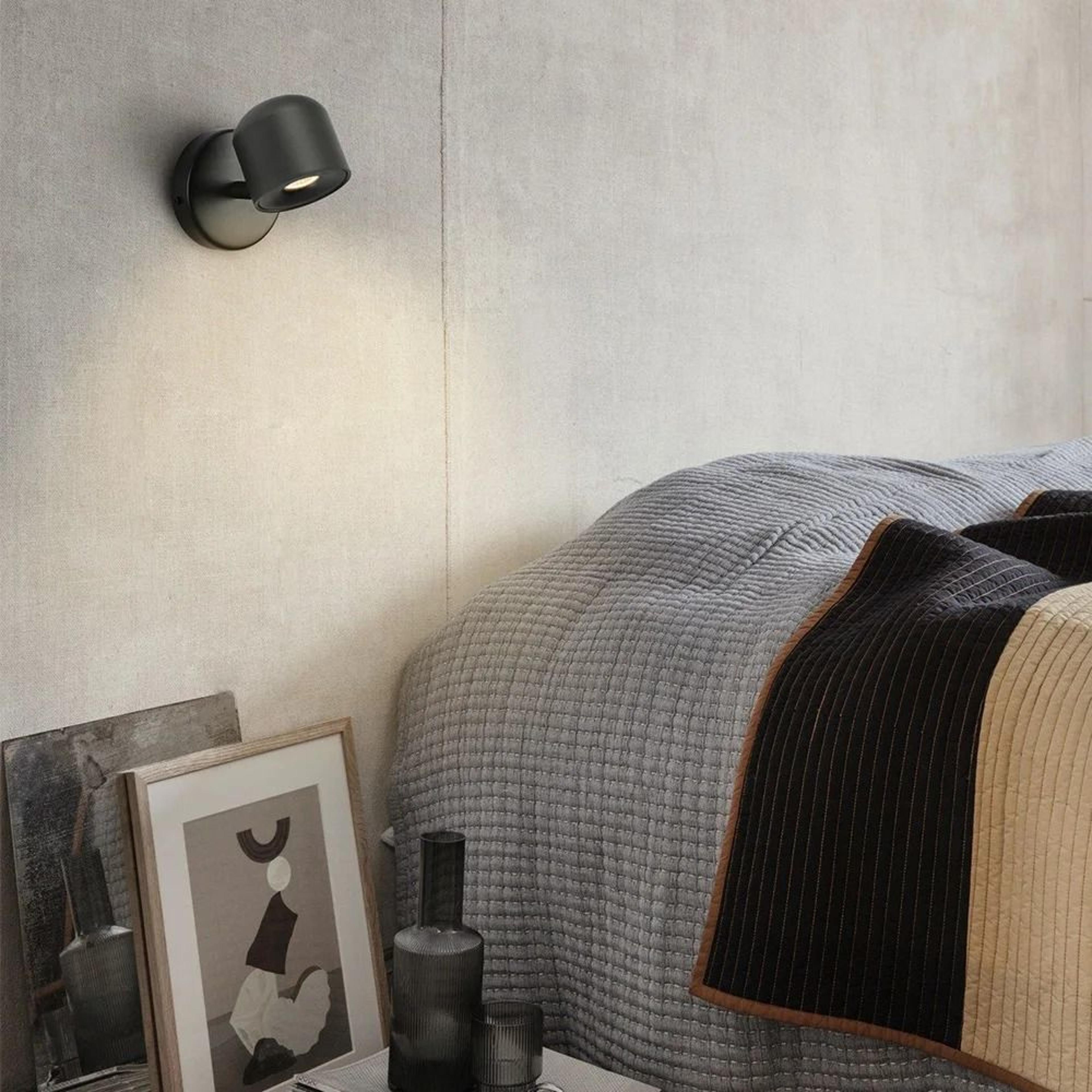 Aisilan Dimmable LED Wall Sconce Lamp With Adjustable Reading Spotlight 3