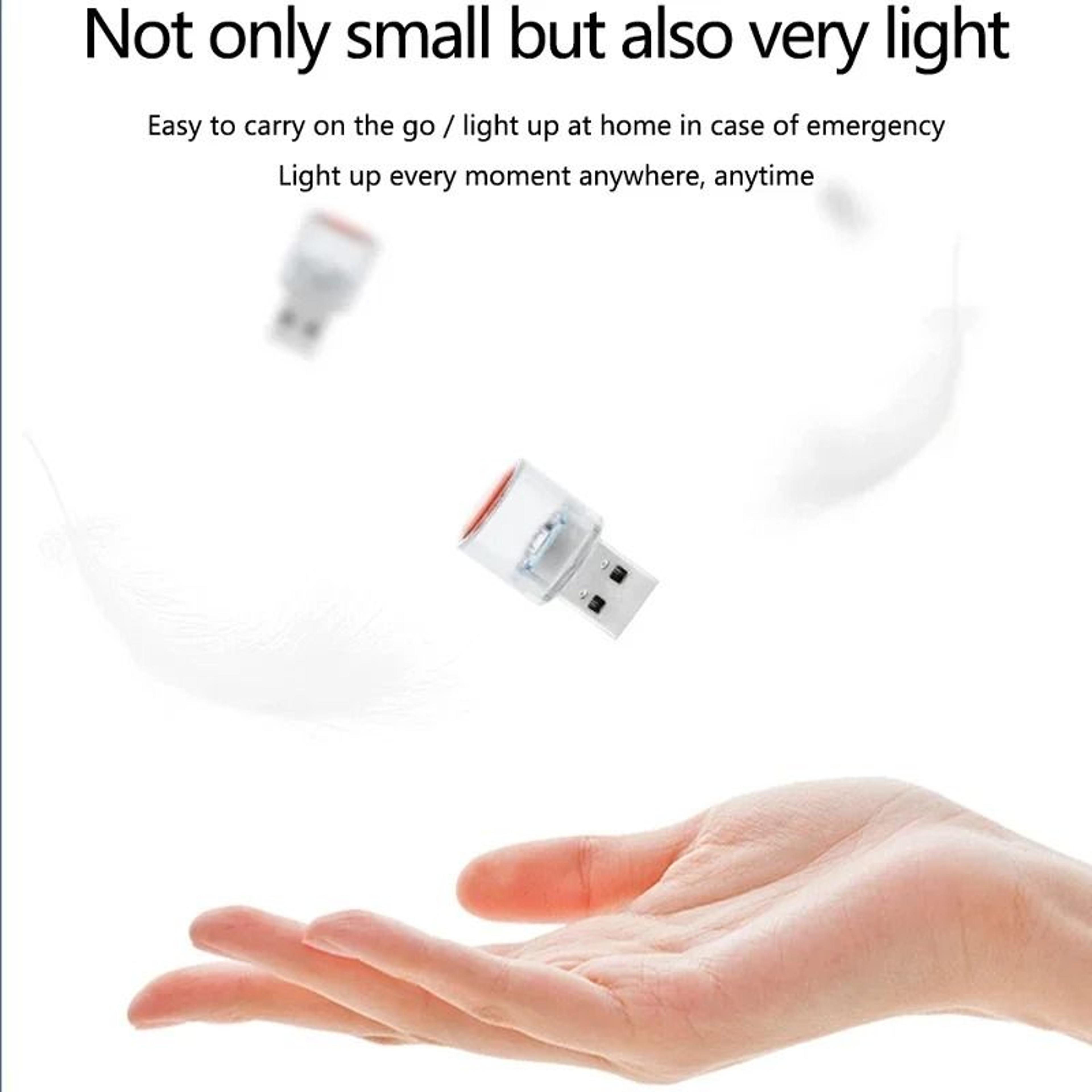 Mini USB LED Interior RGB Ambient Light For Car Bedroom  Office 1