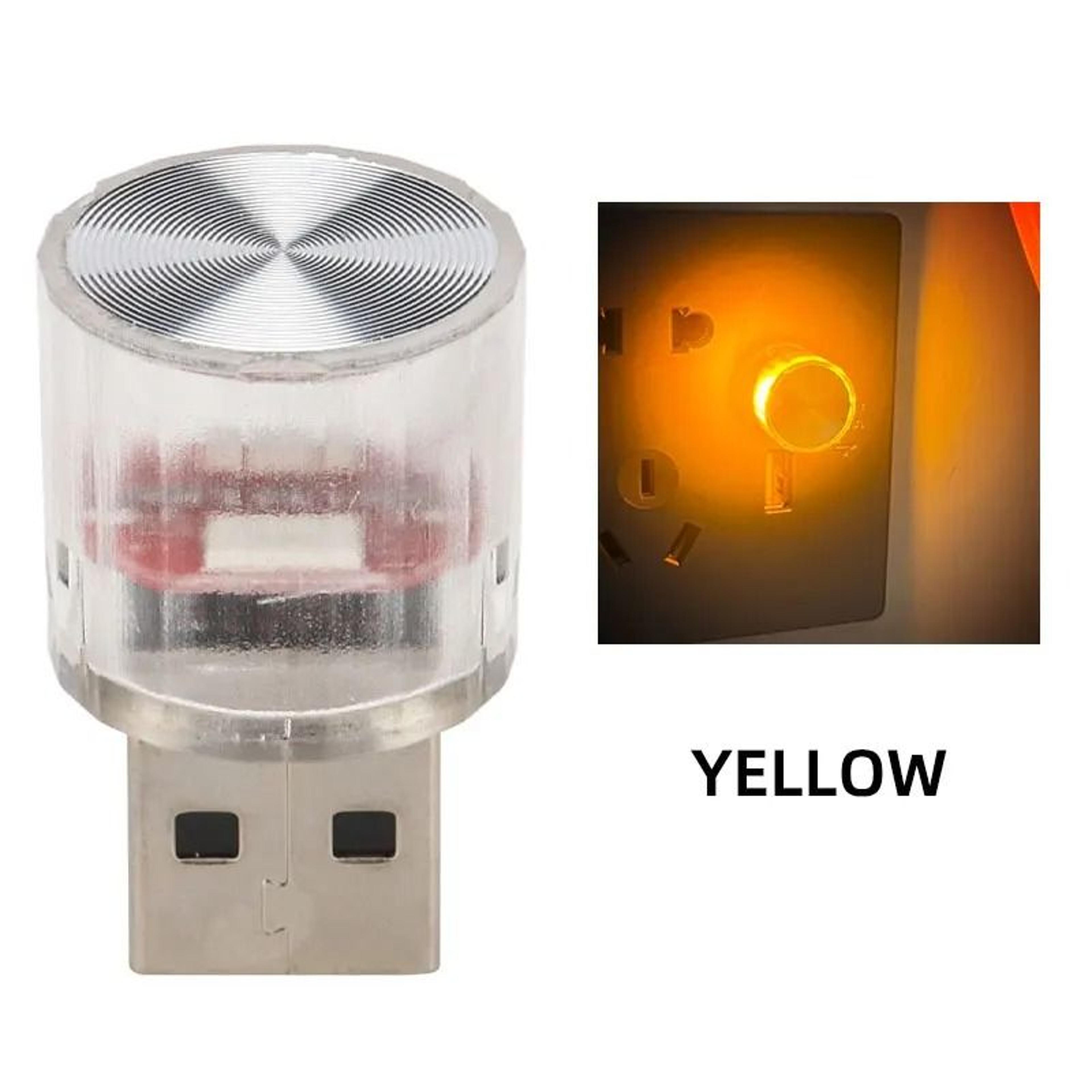 Mini USB LED Interior RGB Ambient Light For Car Bedroom  Office 11