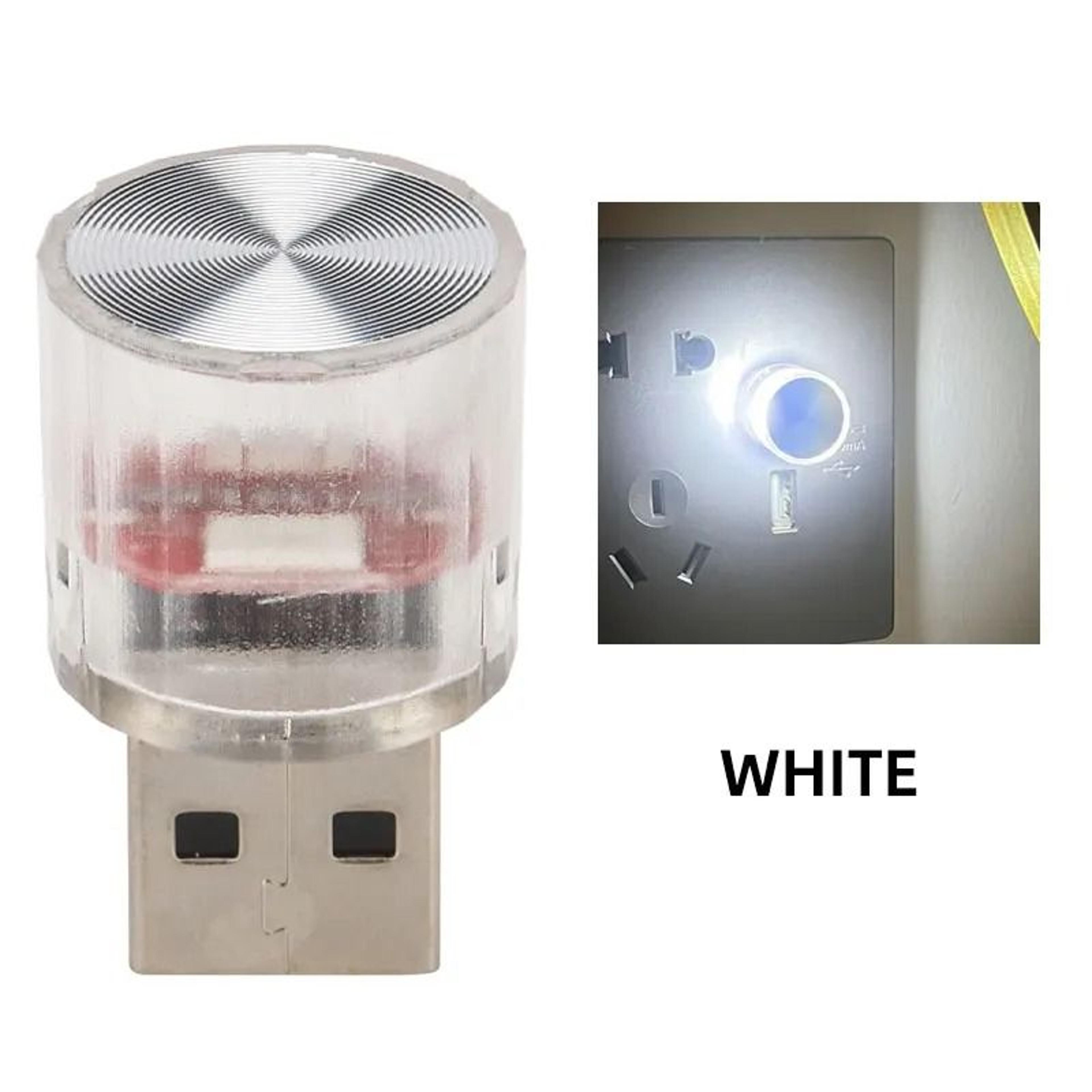 Mini USB LED Interior RGB Ambient Light For Car Bedroom  Office 10