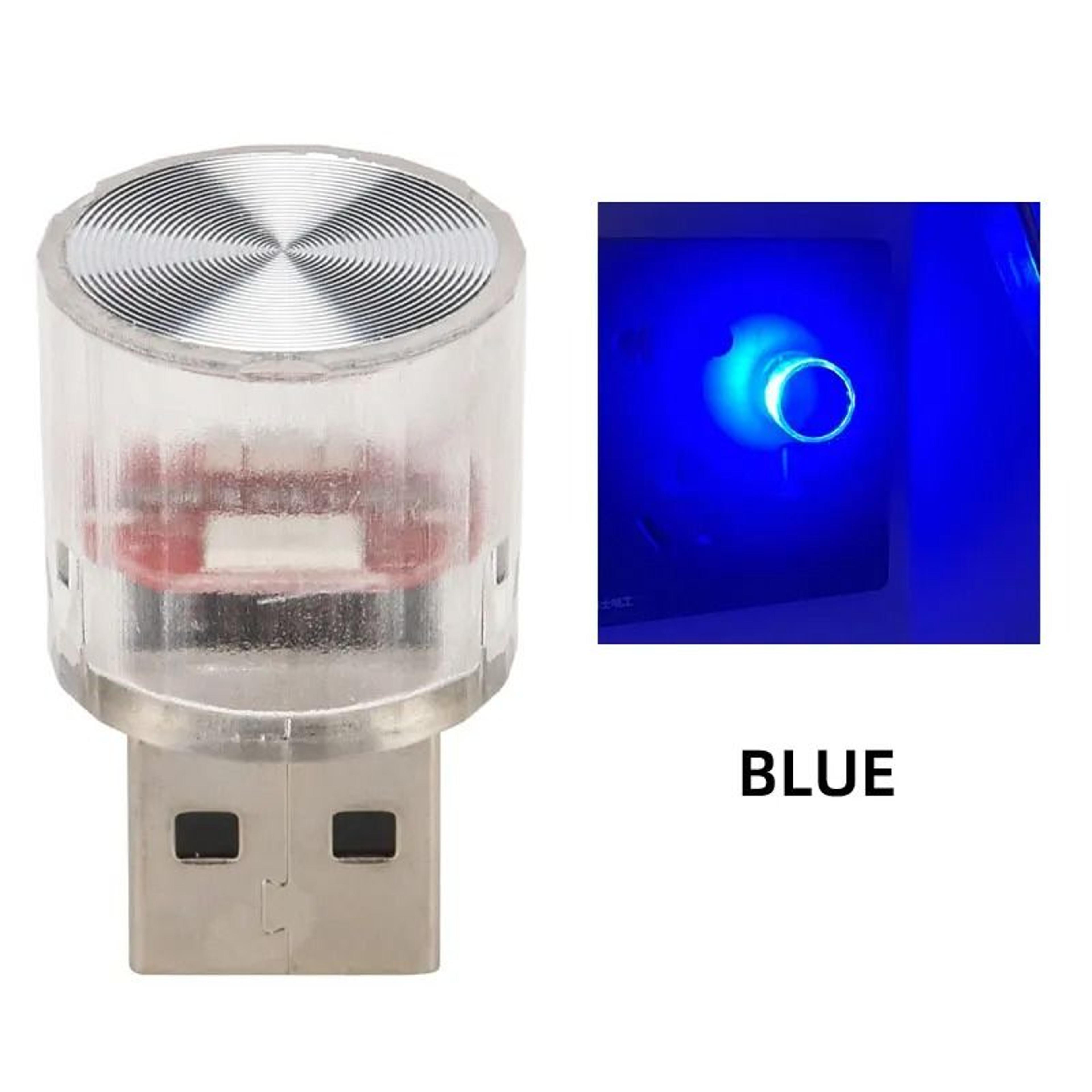 Mini USB LED Interior RGB Ambient Light For Car Bedroom  Office 7