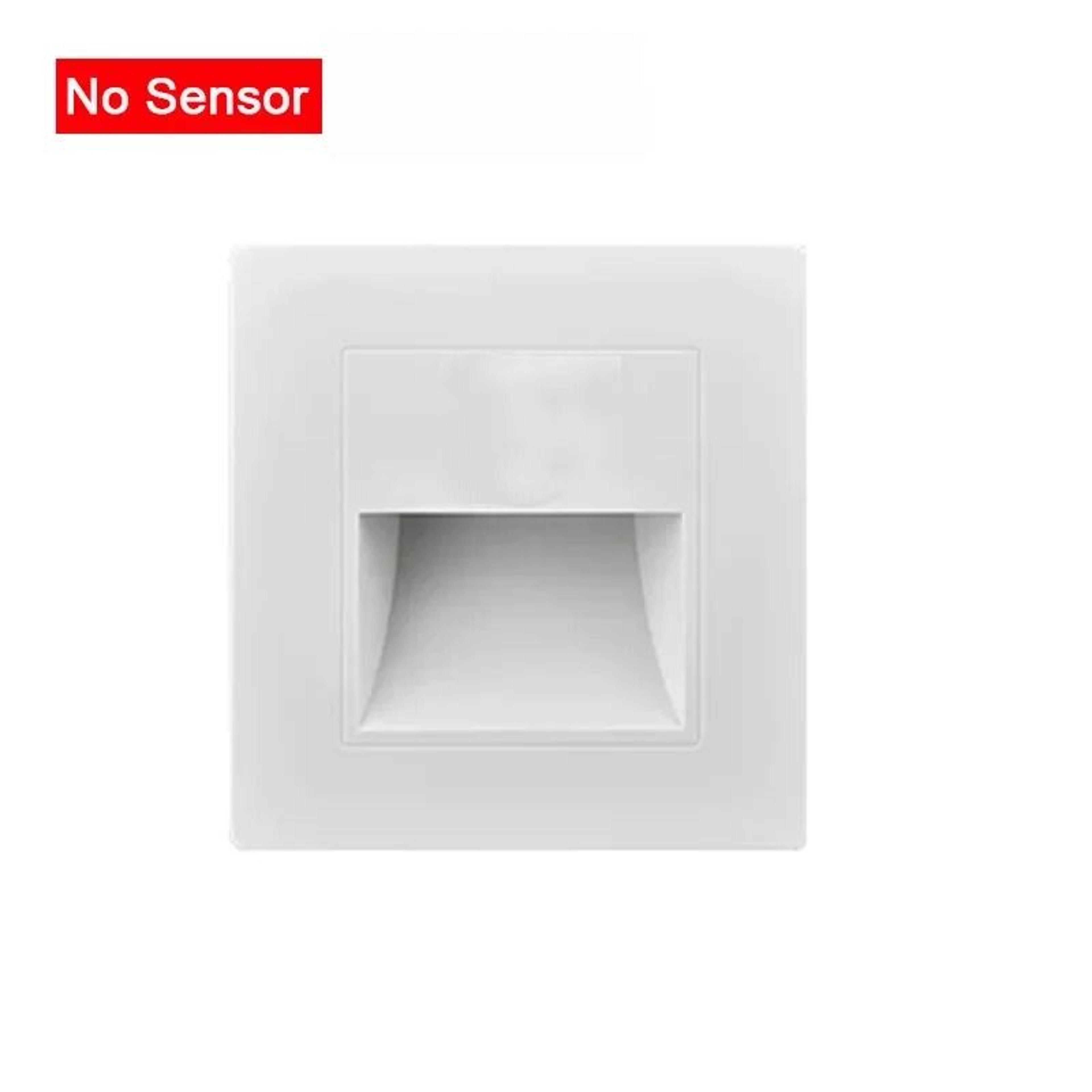Recessed LED Staircase  Wall Night Light With PIR Motion  DayNight Sensor AC 110V220V 9