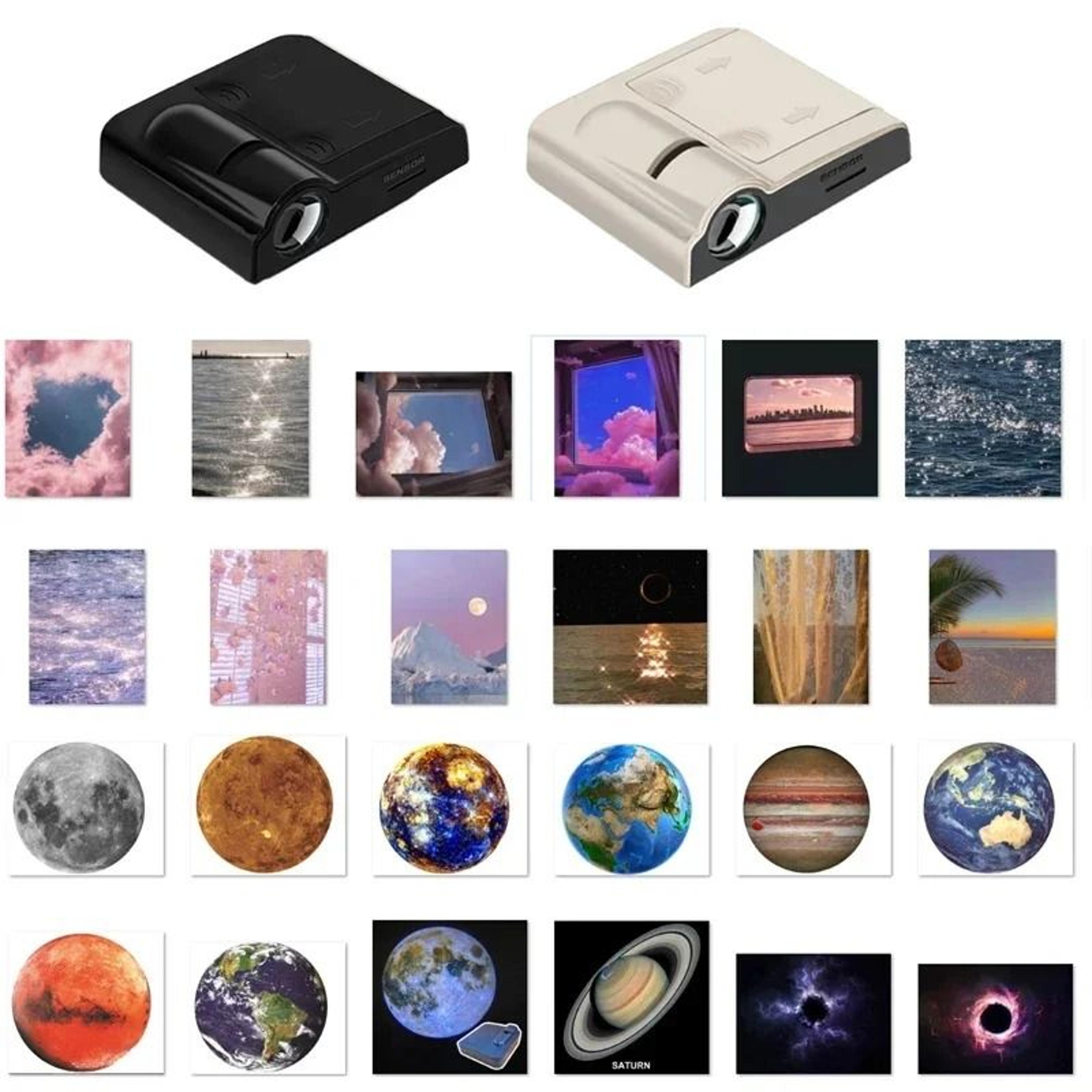 Fantasy Moon  Galaxy Wall Projection Night Light Background Photo Prop  Bedroom Decor 2