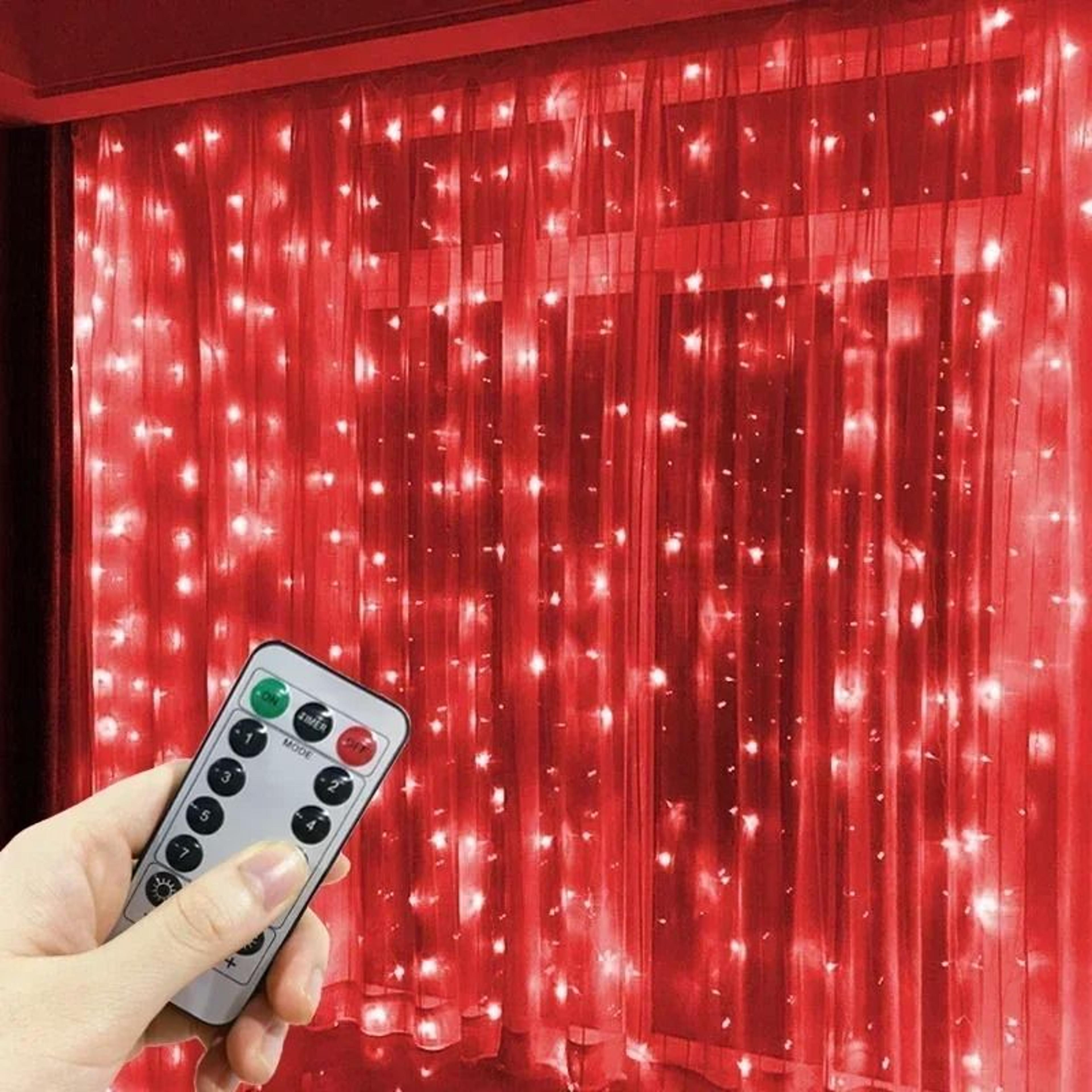 USB Remote Control LED Curtain Fairy Lights 3M6M For Party  Wall Decor 9