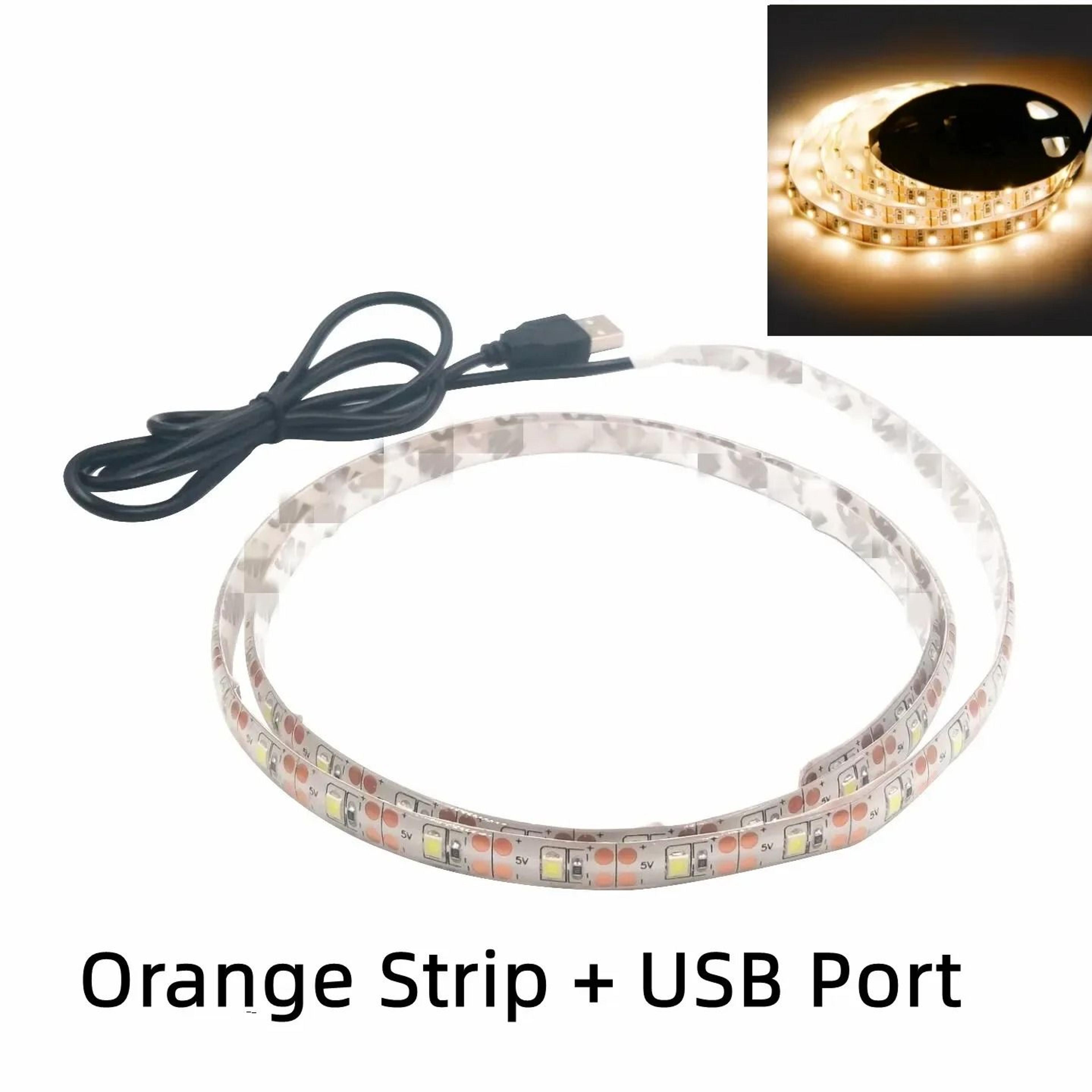 DC 5V USB 2835 LED Strip Light 1M5M For TV Backlight Bedroom  Cabinet Lighting 18
