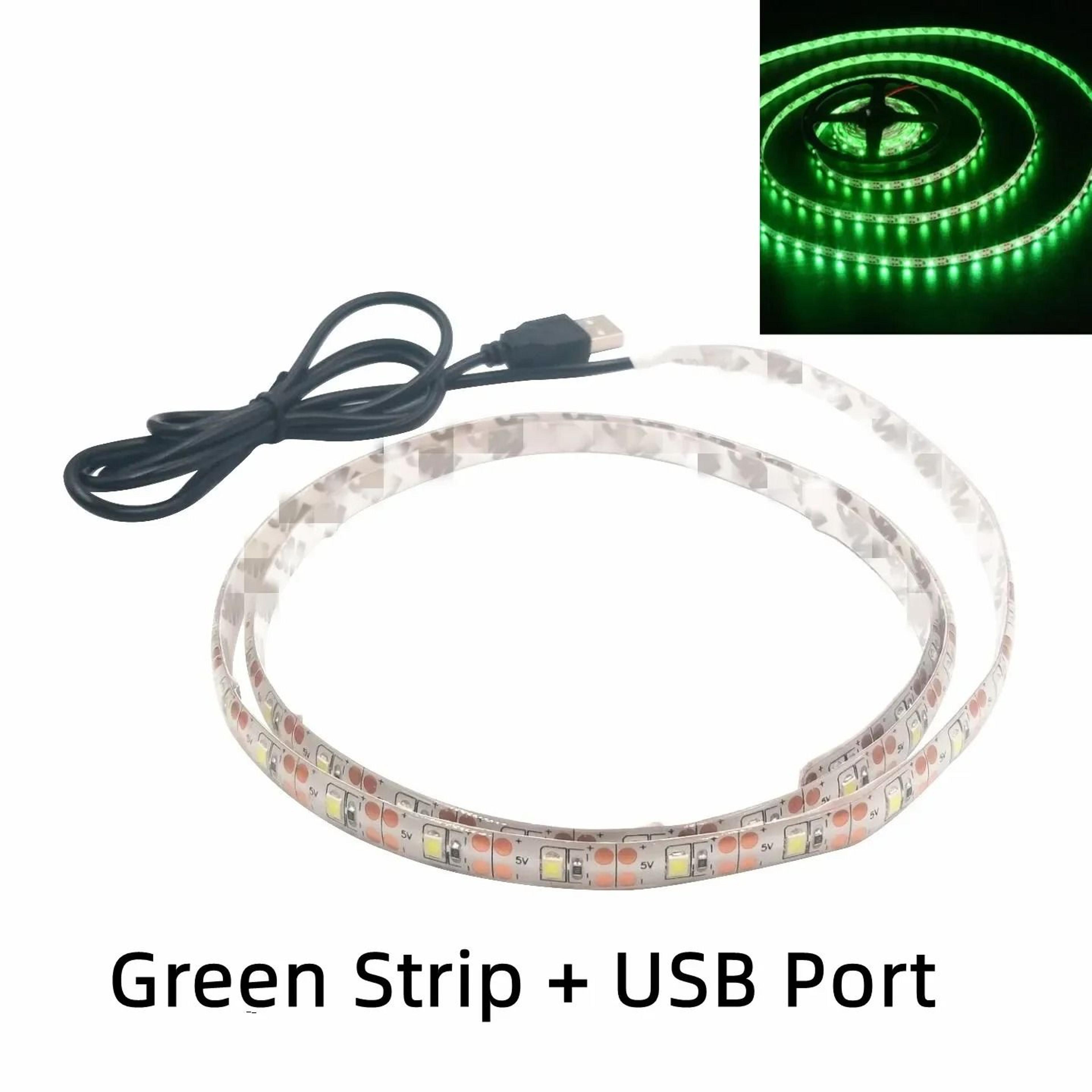 DC 5V USB 2835 LED Strip Light 1M5M For TV Backlight Bedroom  Cabinet Lighting 10