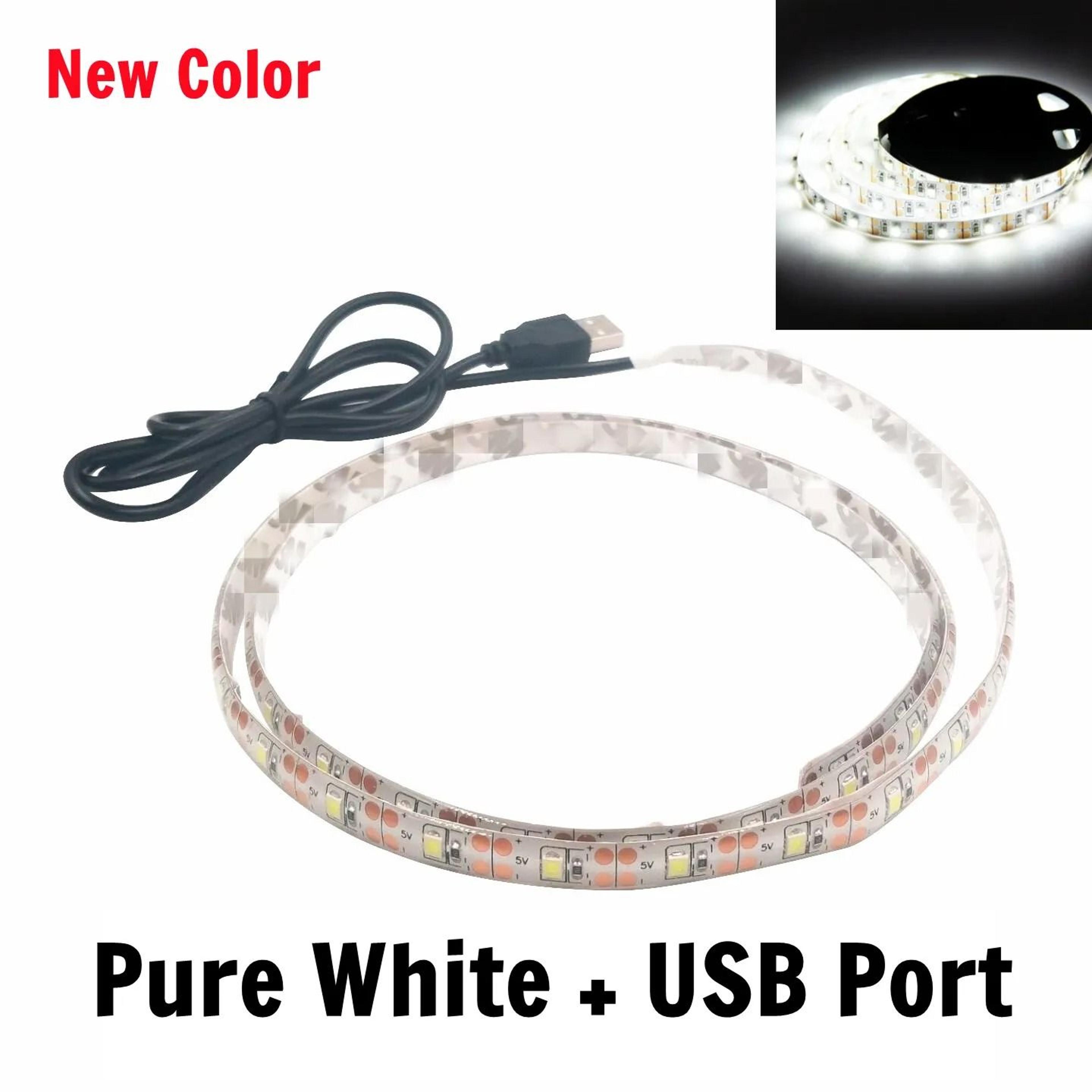 DC 5V USB 2835 LED Strip Light 1M5M For TV Backlight Cabinet  Home Room Decor 8