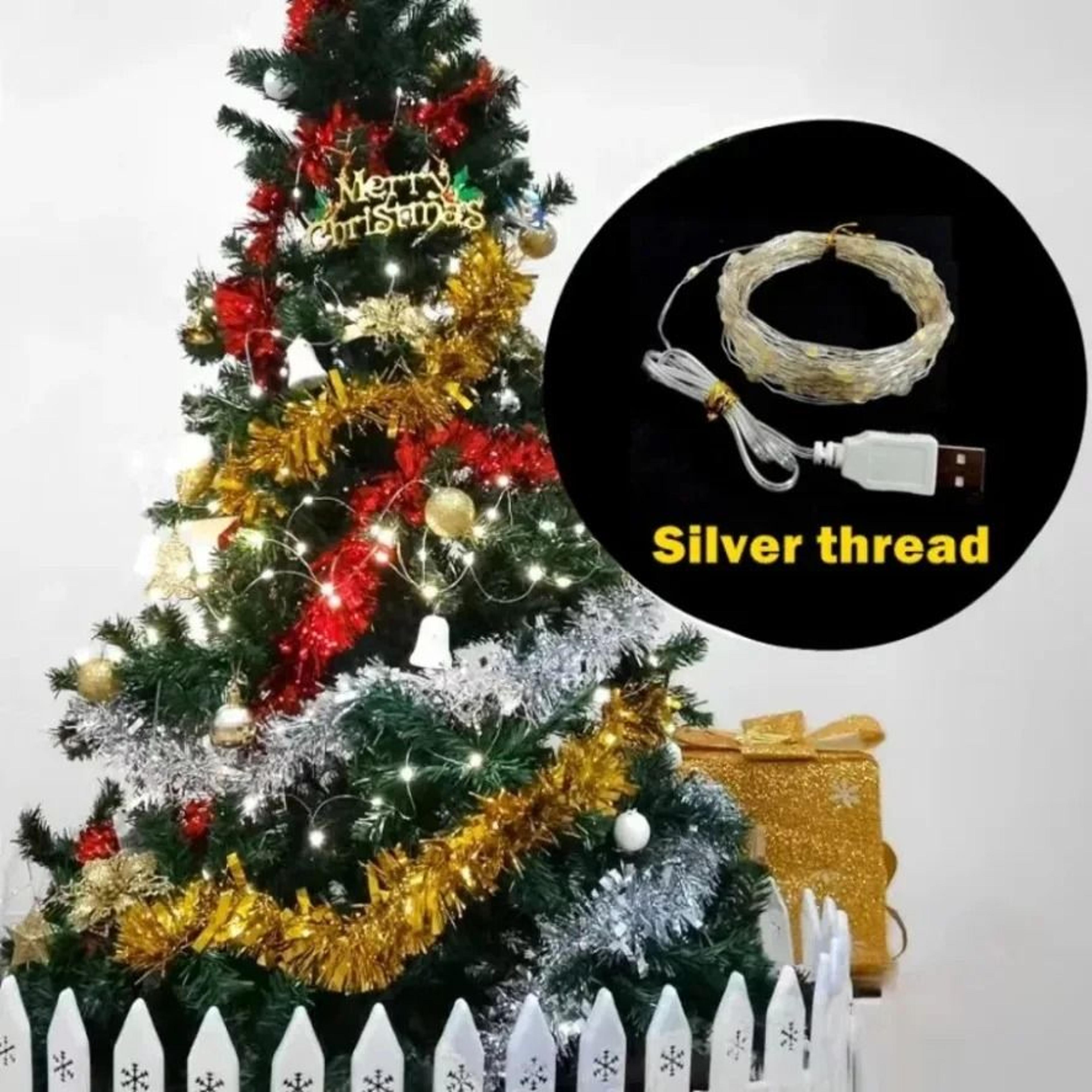 Outdoor Waterproof USB Copper Wire LED Fairy String Lights For Christmas Wedding  Party Decor 3