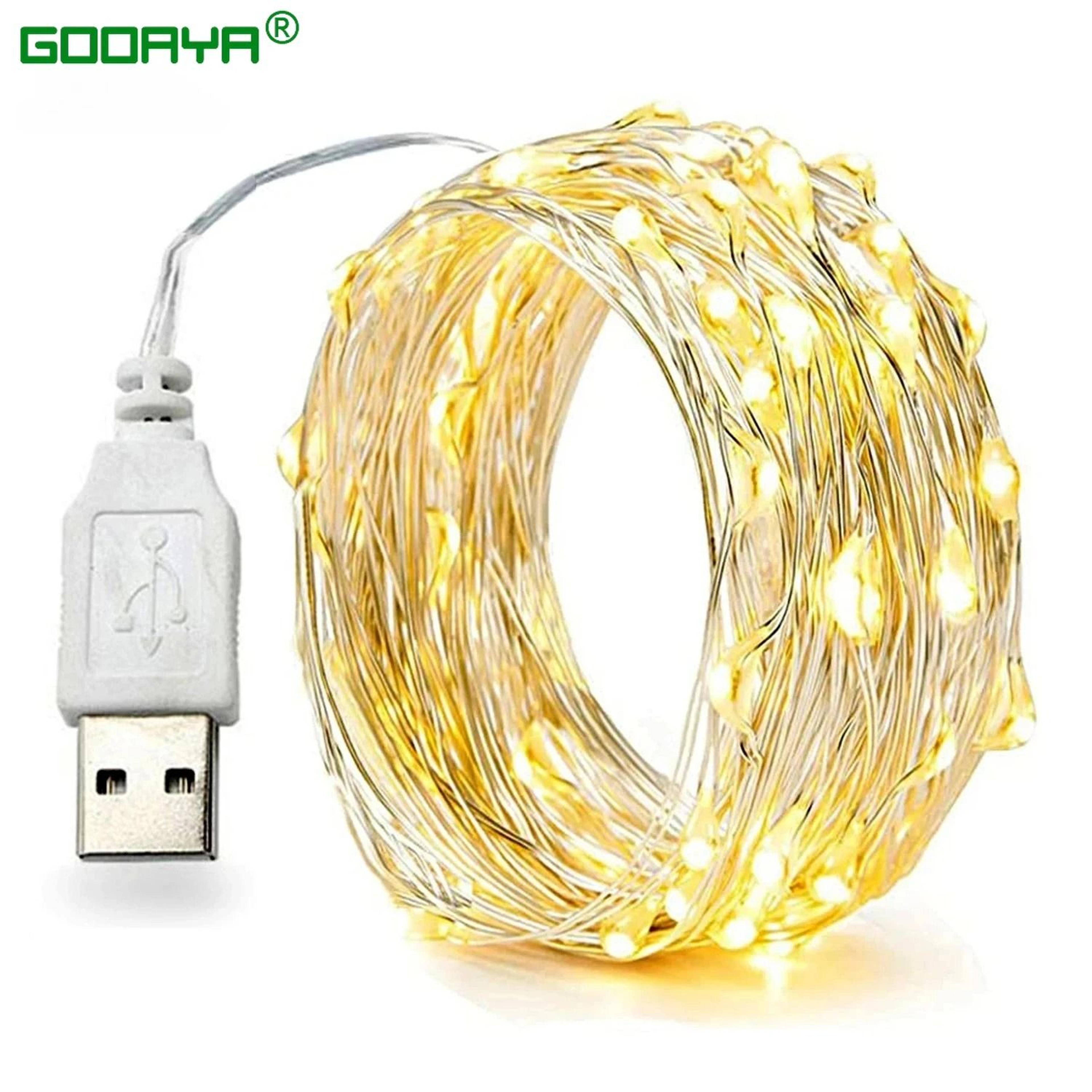 30M Waterproof USB Copper Wire LED Fairy String Lights For Xmas Decor 0