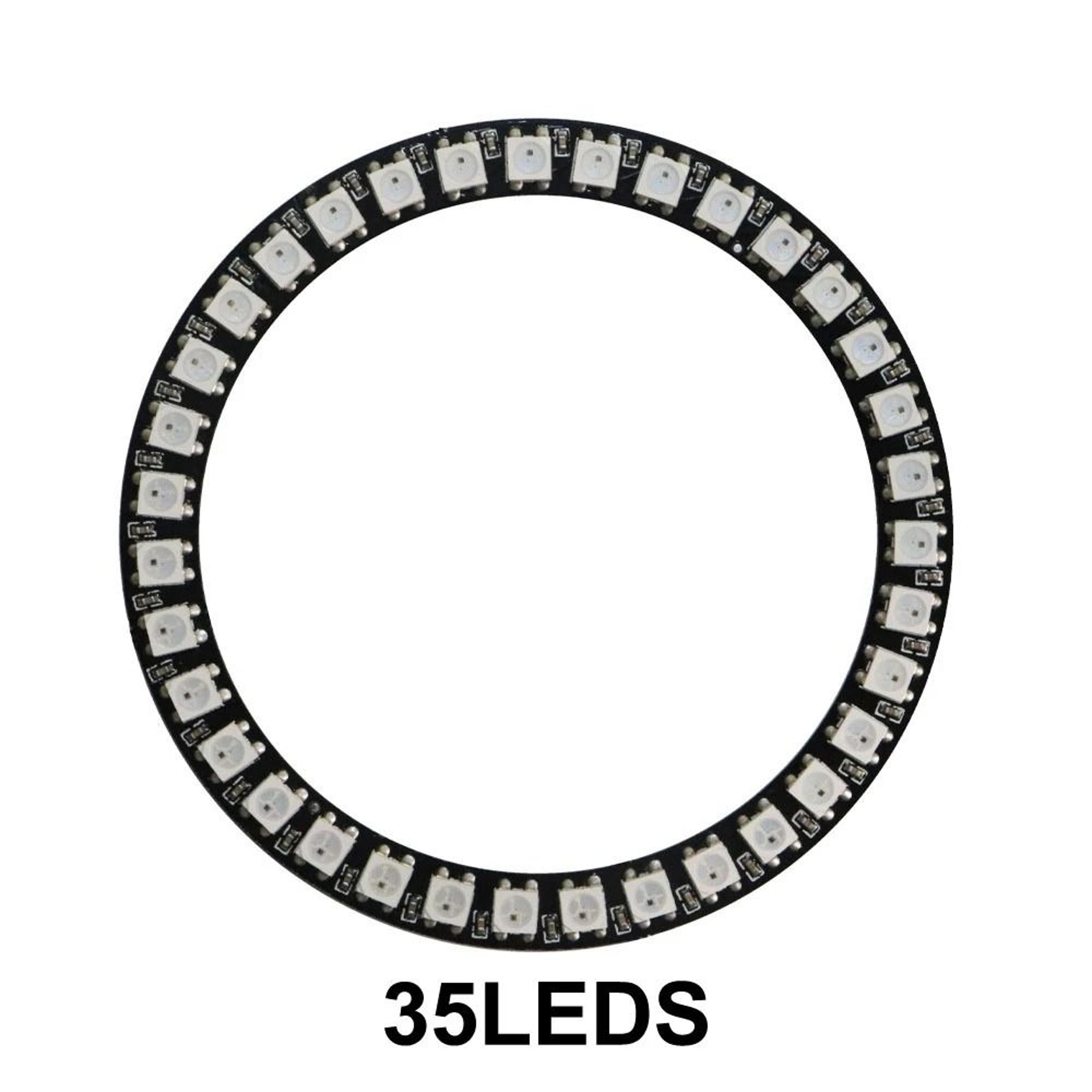 WS2812B Addressable RGB LED Ring Kit With SP110E Bluetooth Controller  5V USB Cable 21