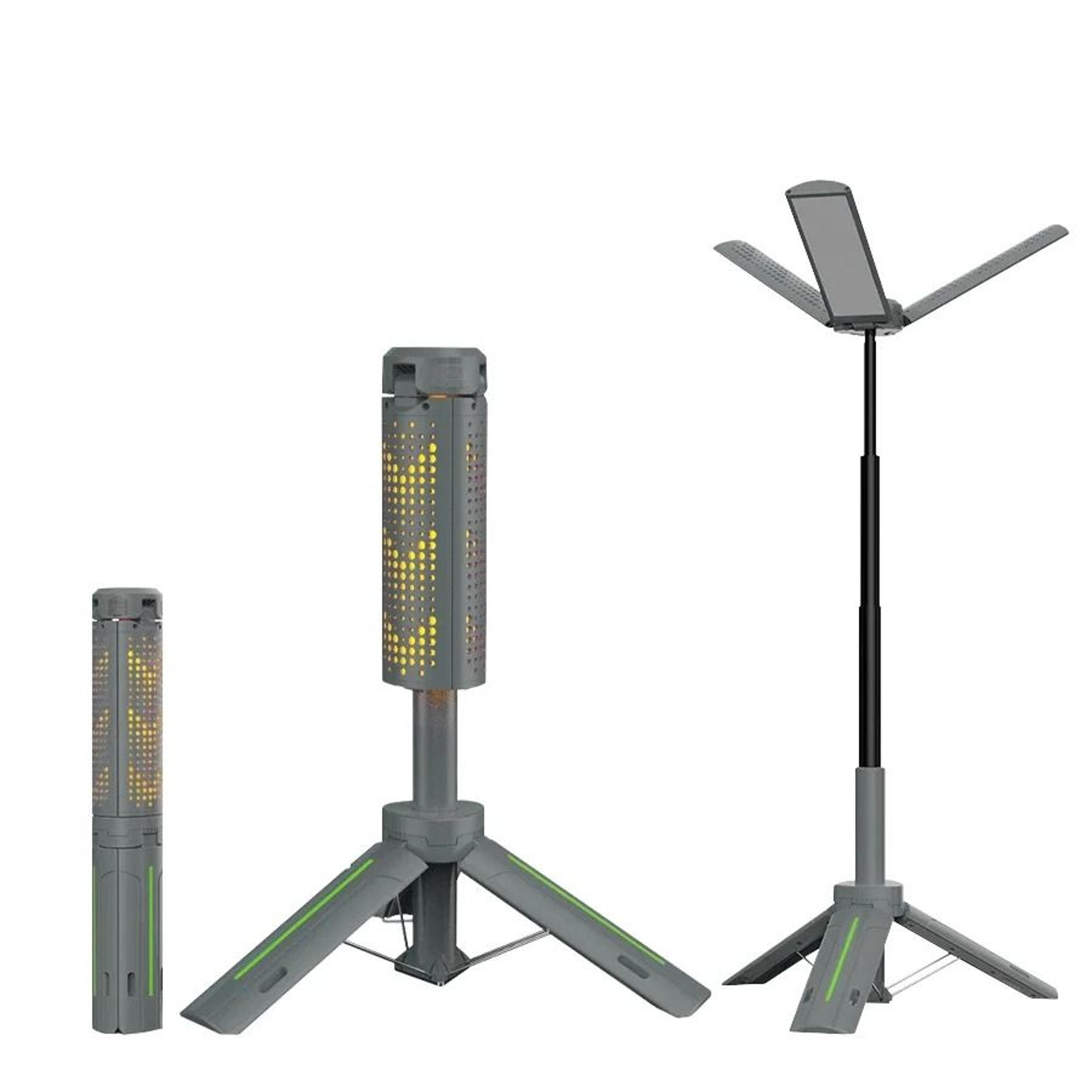 1000 Lumen Retractable Camping Lamp With 8000mAh Battery Portable Rechargeable Work Light  Fishing  7
