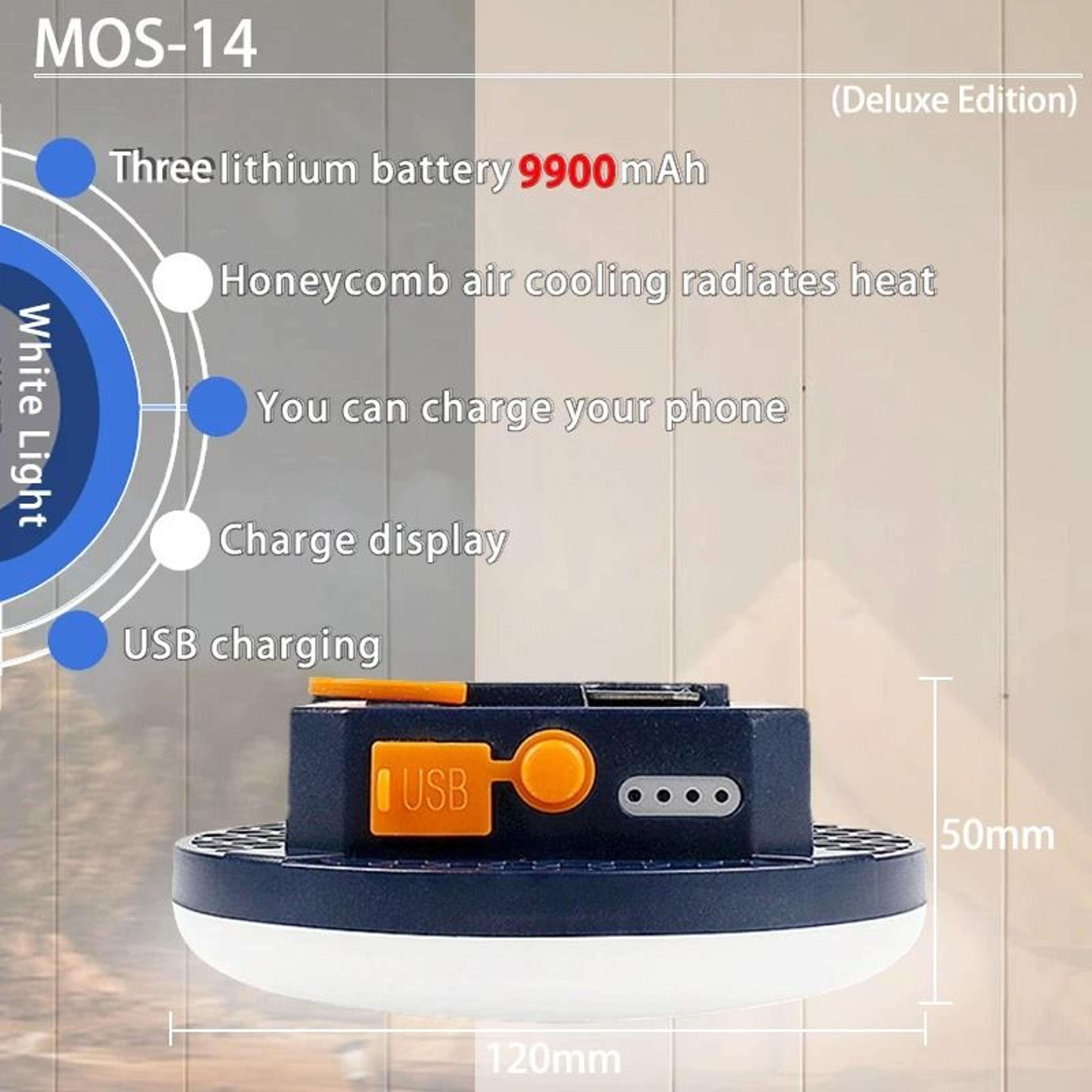 MOSLIGHTING 15W  30W HighPower Portable LED Camping  Outdoor Emergency Light 8