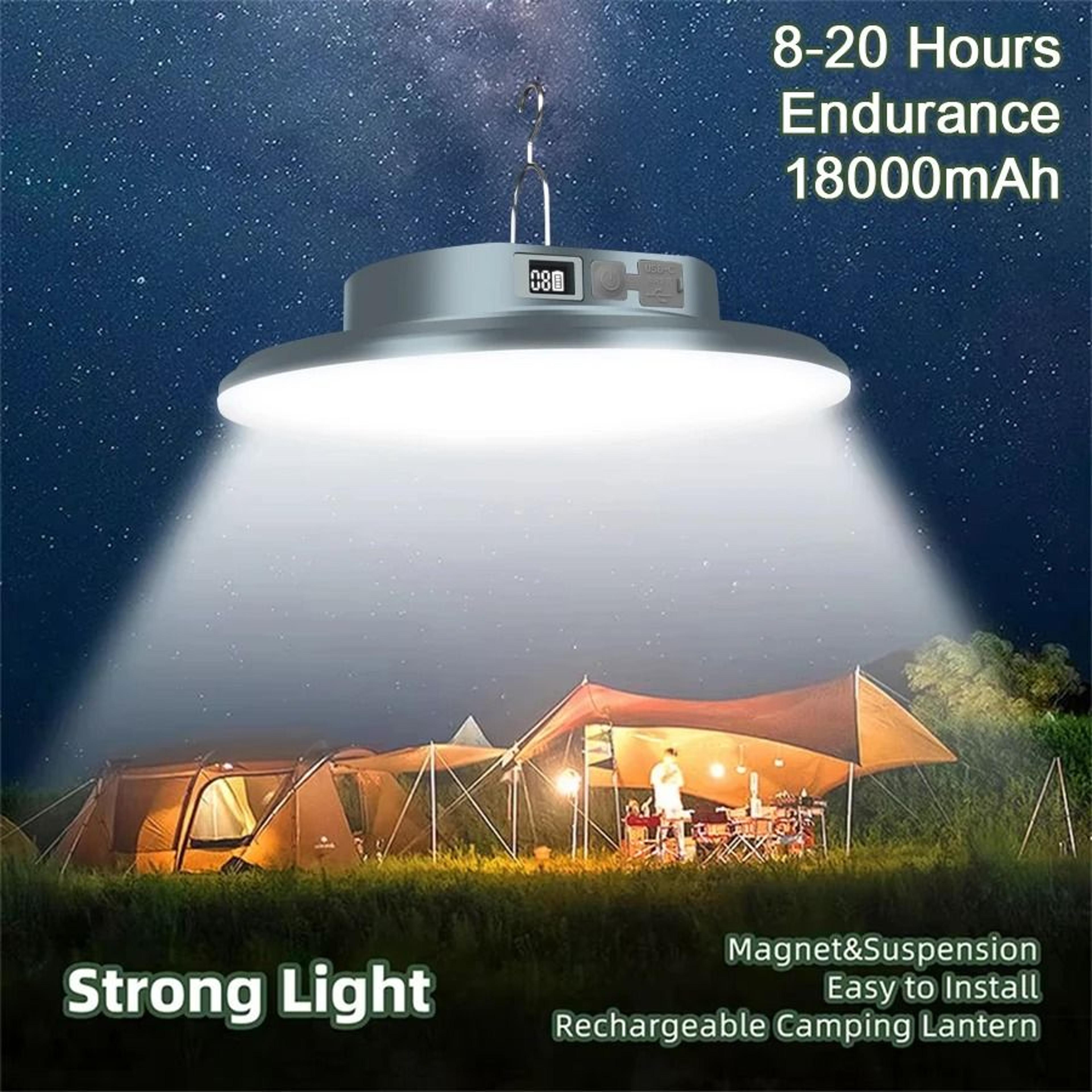 18000mah led tent light & high-capacity portable emergency rechargeable lantern