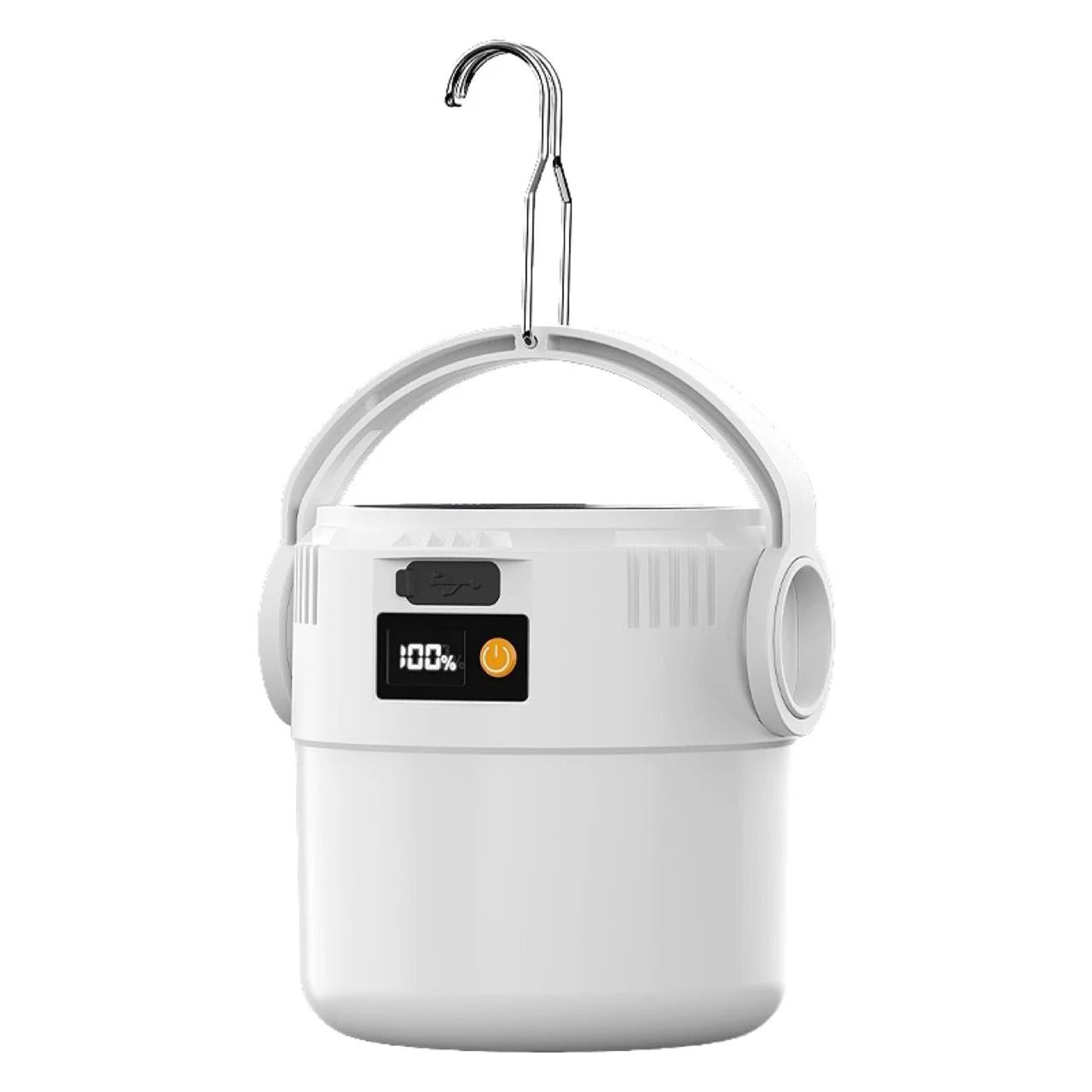 Portable Solar Camping Lantern  USB Rechargeable Waterproof Tent Light 4