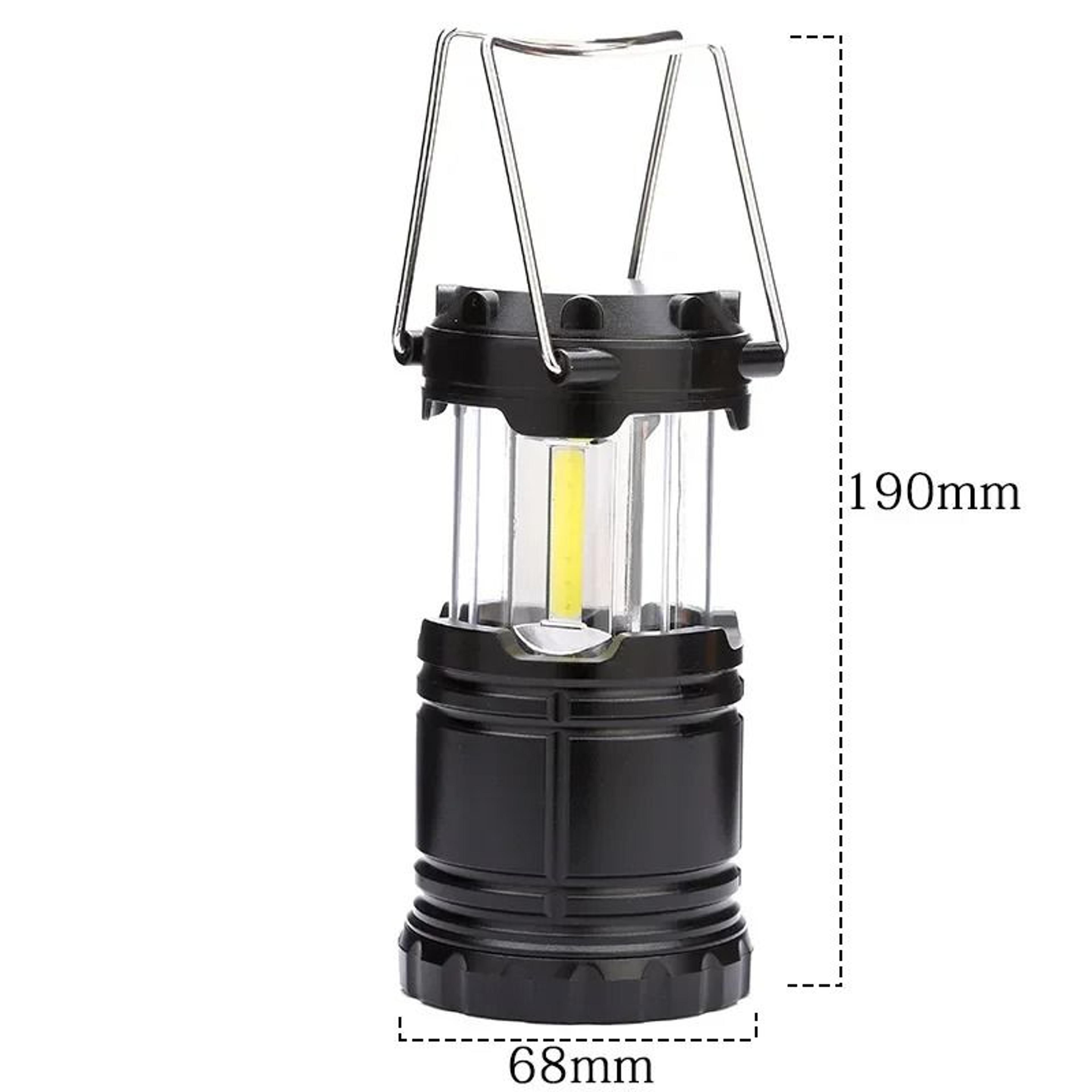 Mini 3COB Telescopic LED Camping Tent Lantern  Waterproof Emergency Light 7
