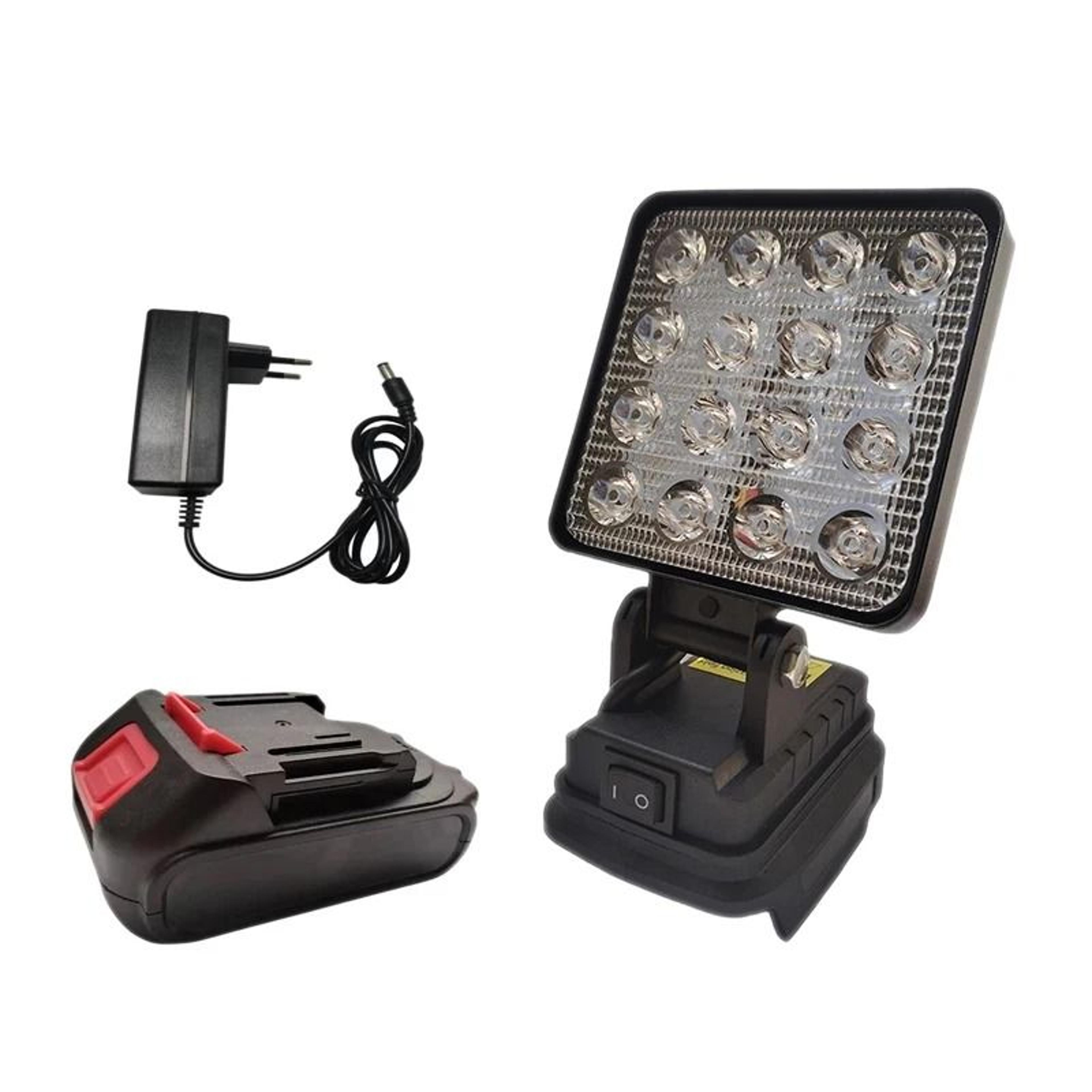 4Inch Portable LED Spotlight  Outdoor Cordless Work Light For Makita Battery 7