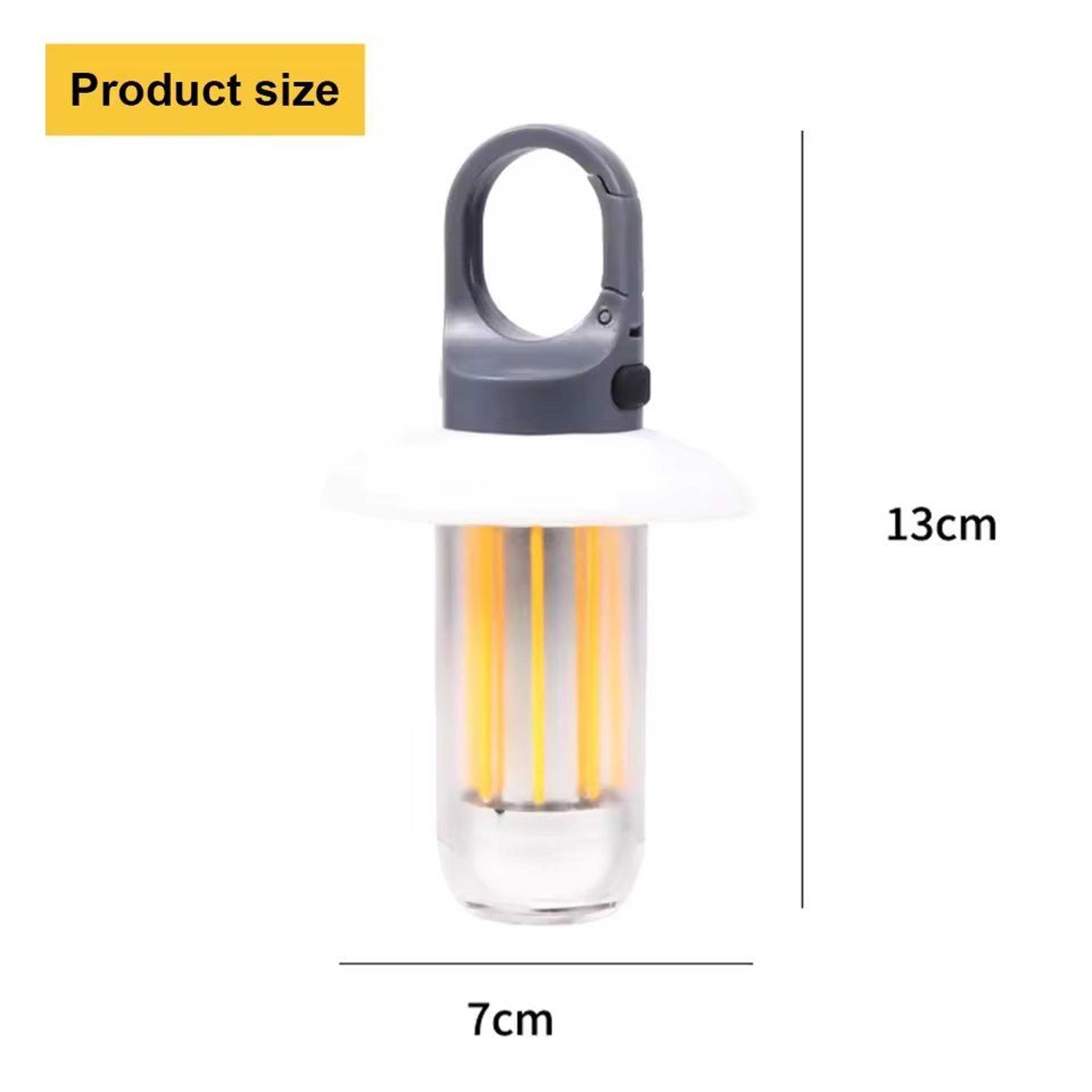 Portable USB Rechargeable Super Bright LED Camping Lantern  Work Light Flashlight 1