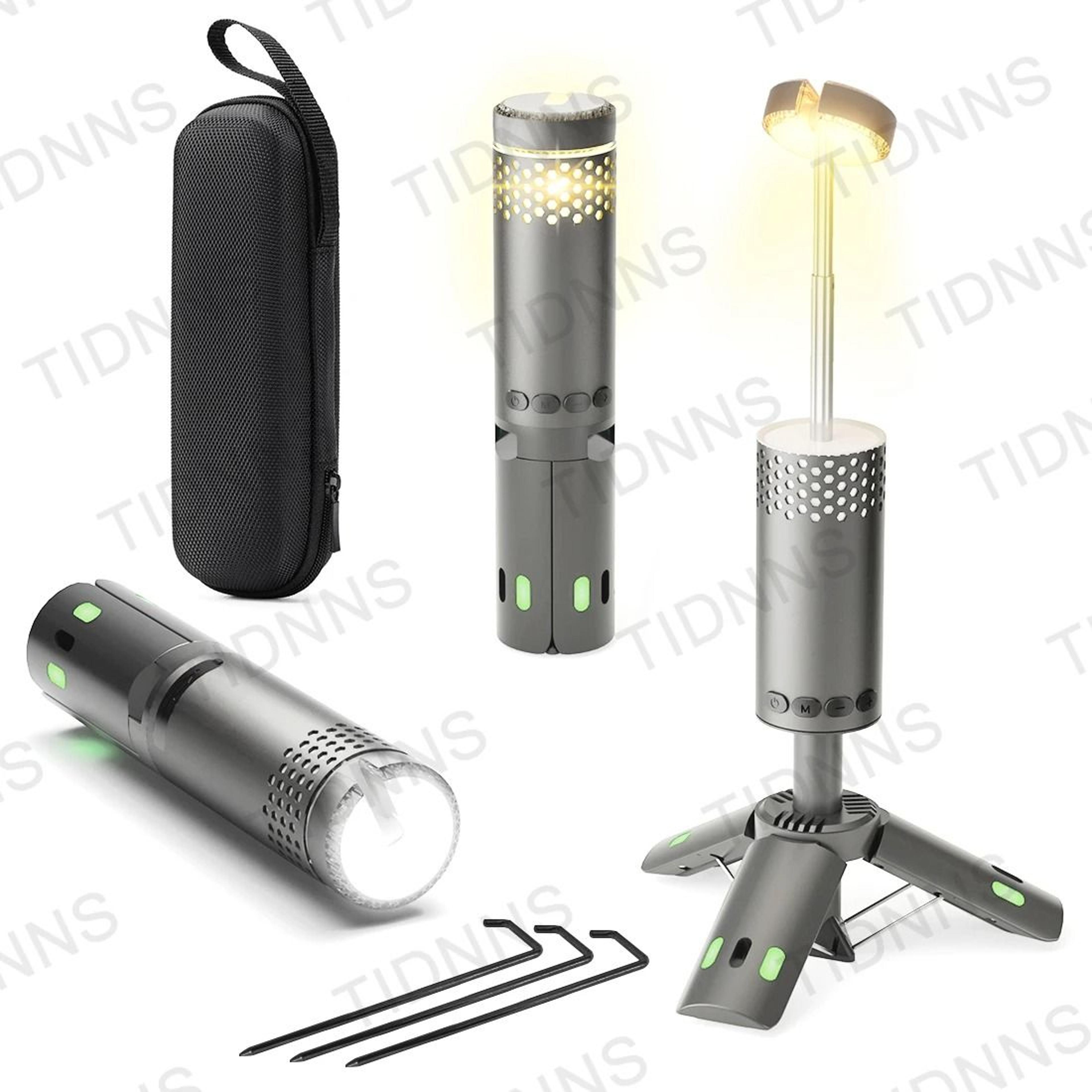 10000mAh Portable LED Camping Lantern Magnetic Flashlight  Emergency Power Bank 7