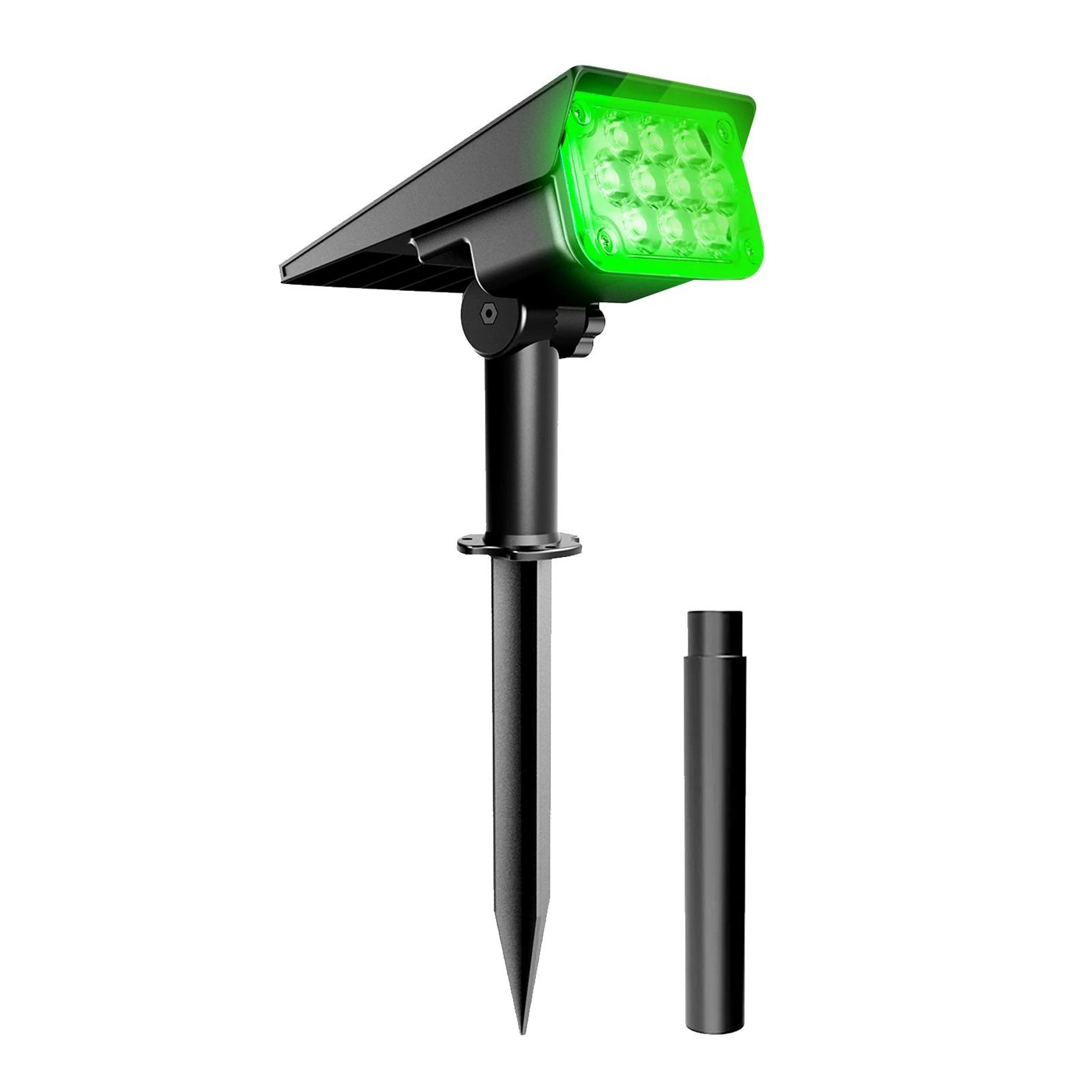 TSUN Adjustable Outdoor Solar Green Light Spotlight IP65 Waterproof Garden Landscape Lamp For Yard  6