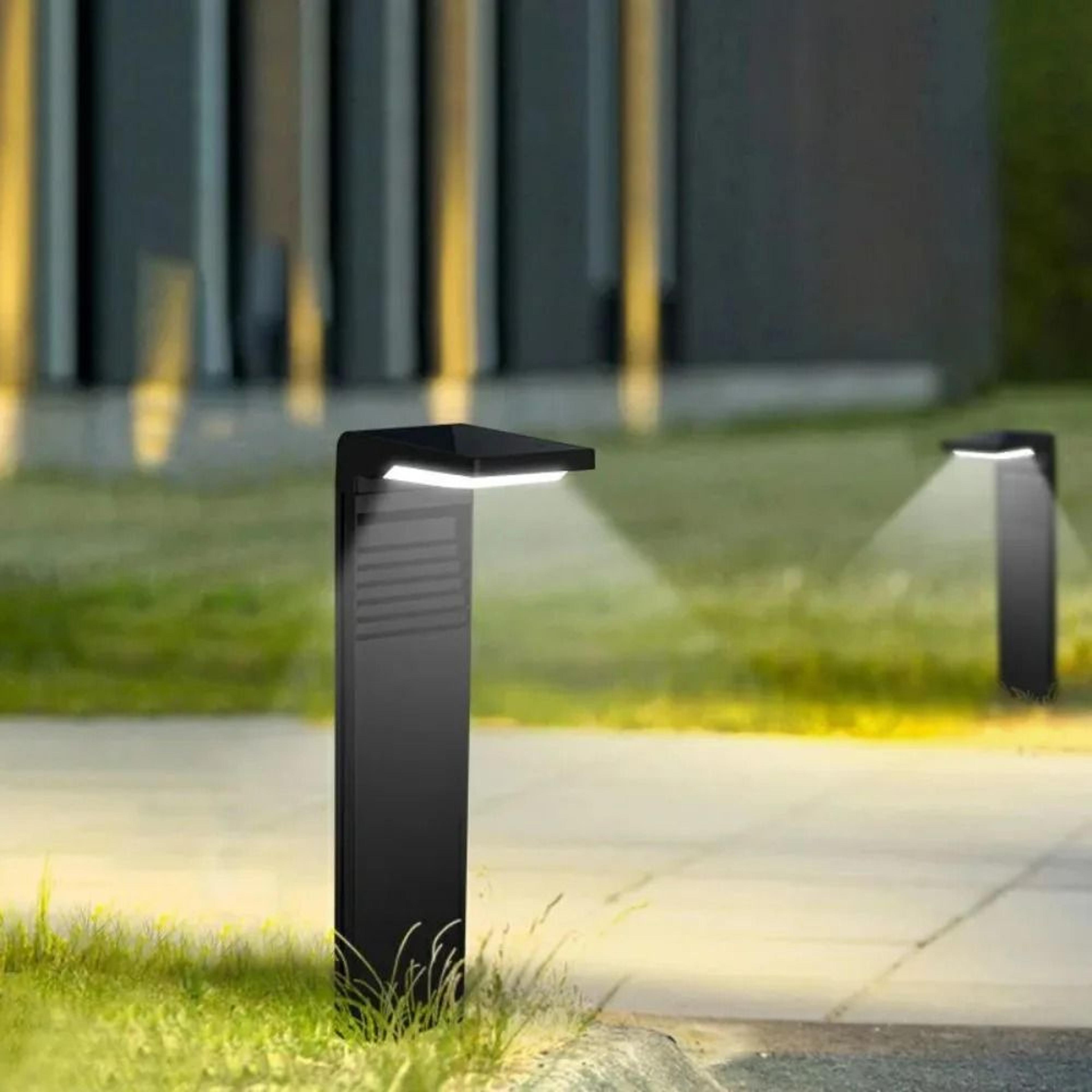 1 to 10 pcs solar powered waterproof outdoor led landscape light for yard walkway garden park decor