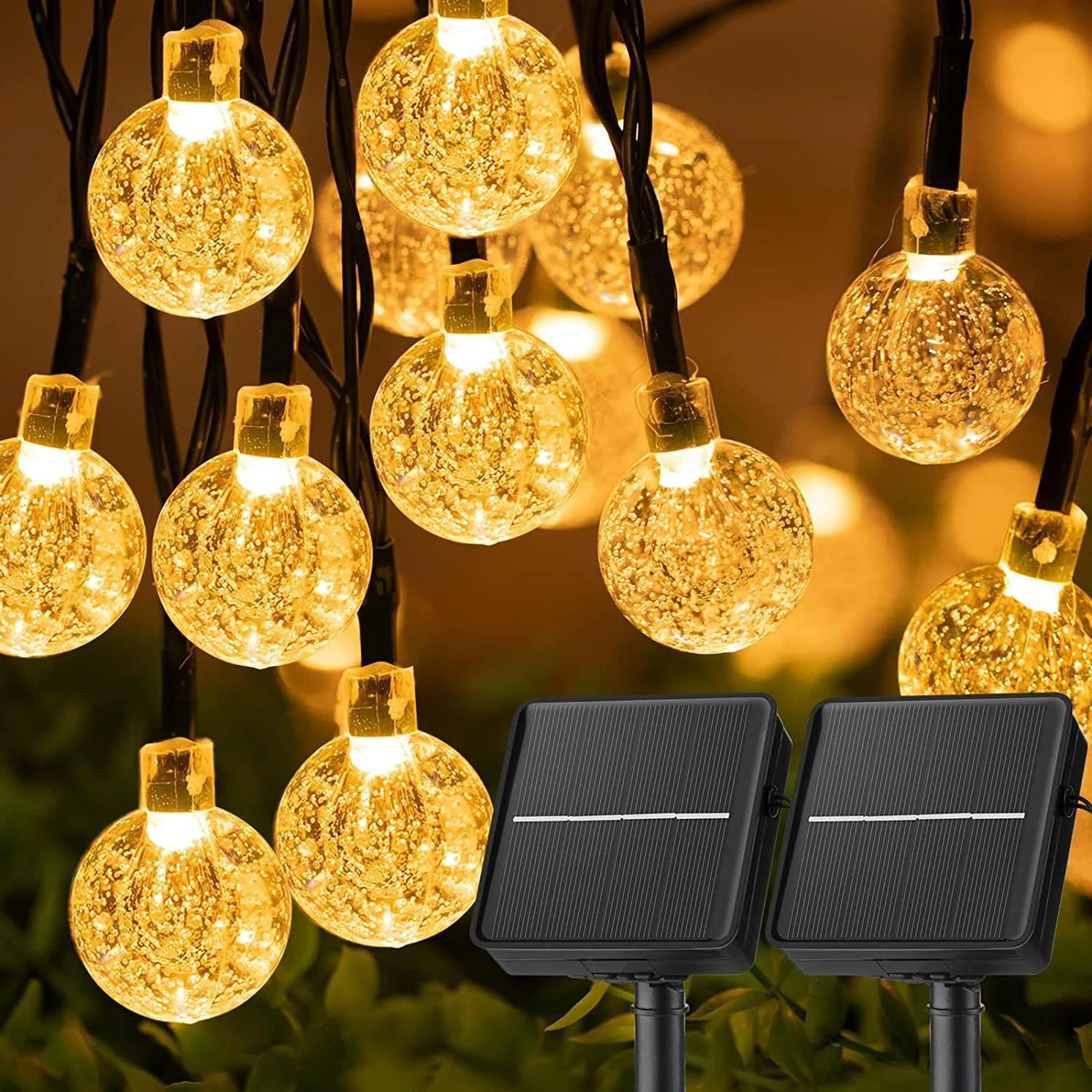 Outdoor Waterproof IP65 Solar String Light 8 Modes Fairy Lamp For Garden Tree Patio Christmas Decor 7