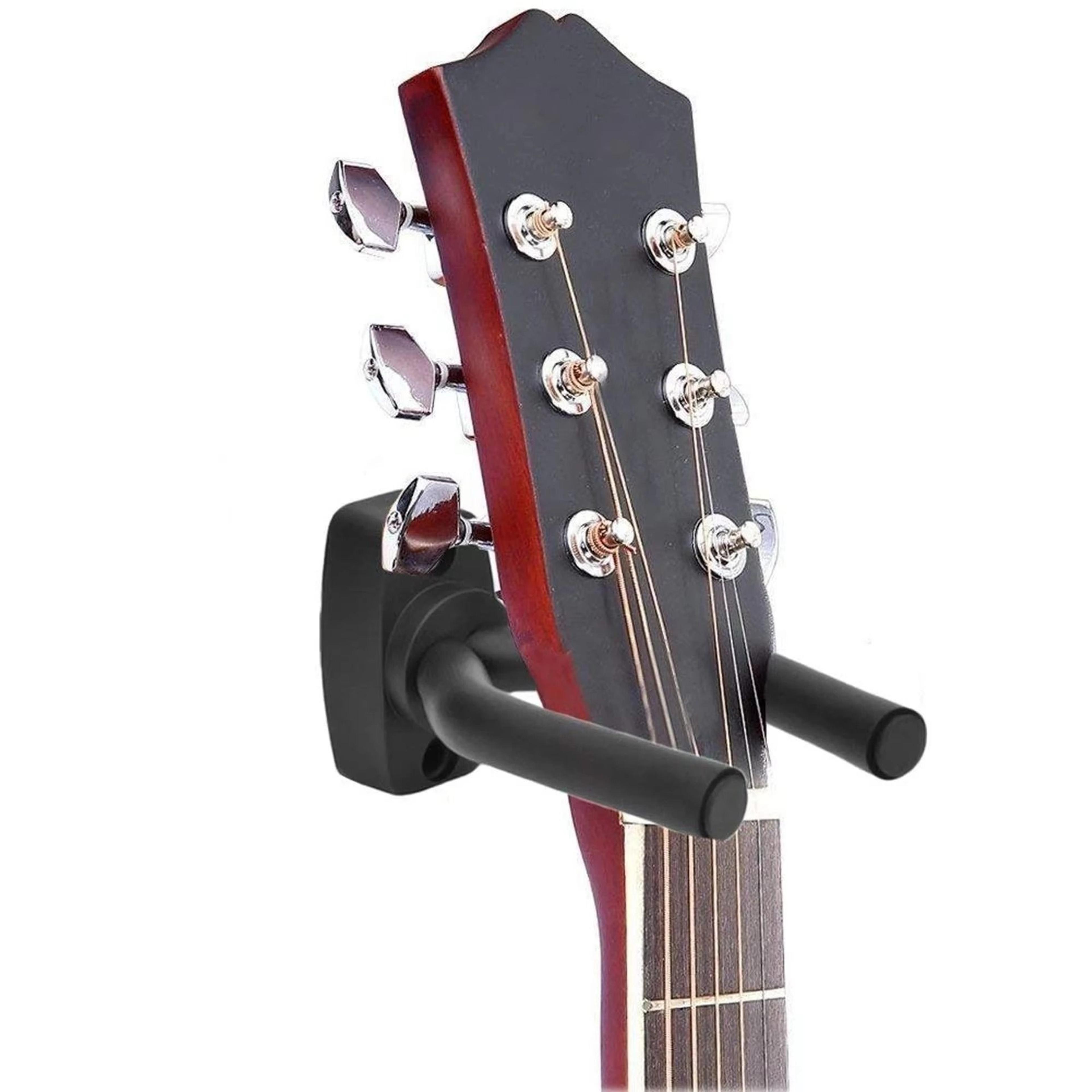 Wall Mount Guitar Hangers 1 To 10 Pack Black Hook Display Holder For Bass Ukulele Banjo Mandolin 3
