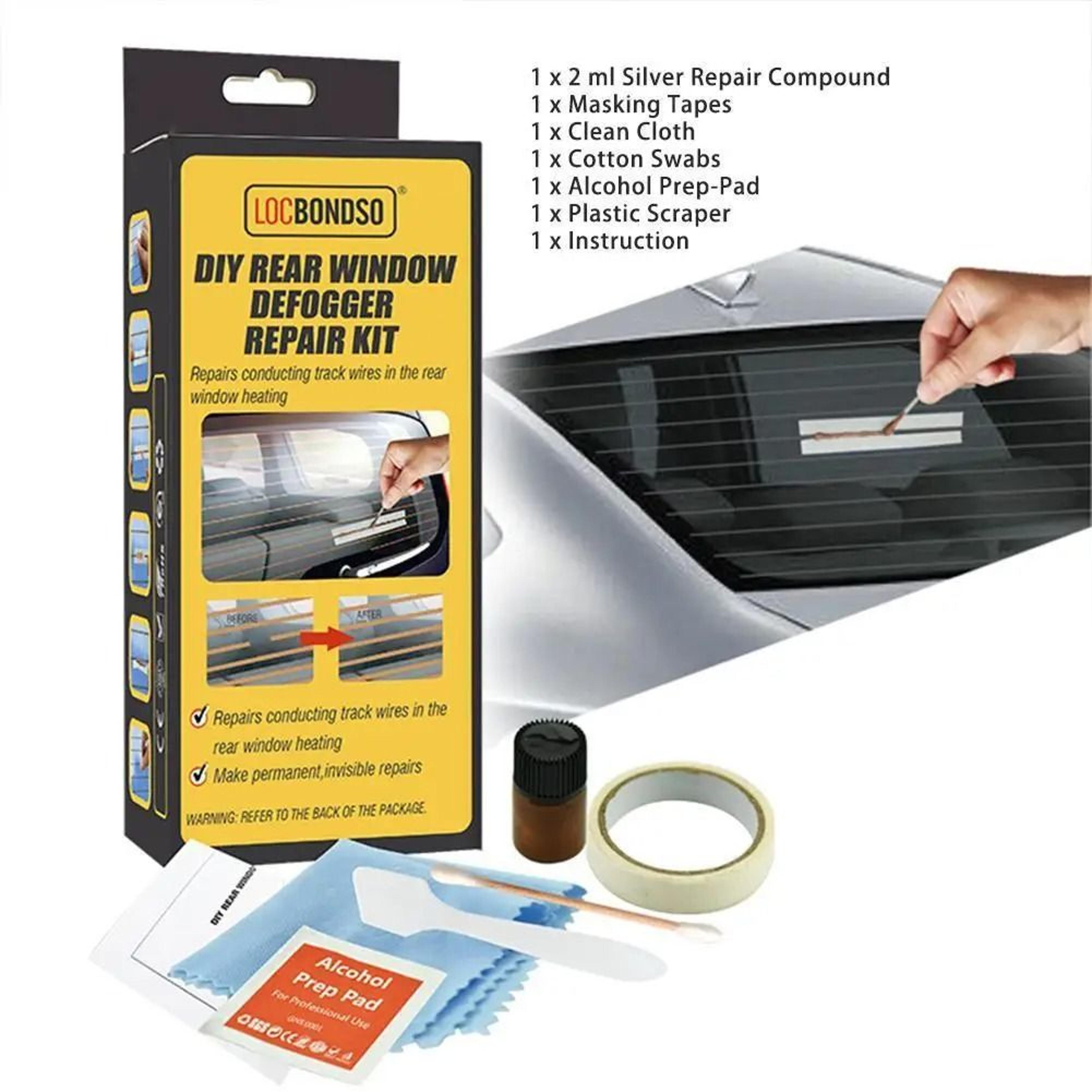 Car Rear Window Defogger Repair Kit DIY Quick Repair Grid Line Fix Care Accessories 5
